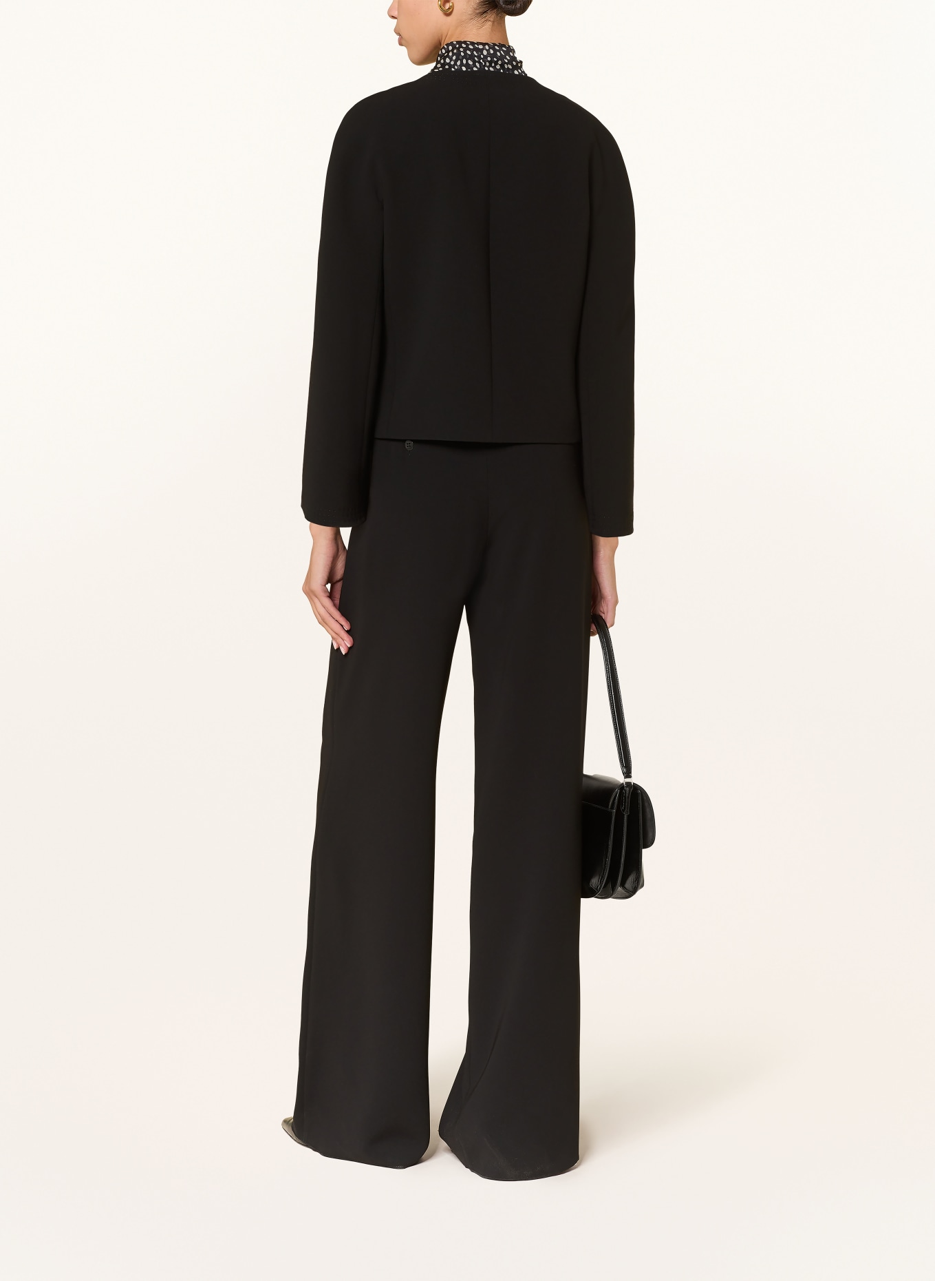 Max Mara STUDIO Kastenjacke OMBROSA: SCHWARZ