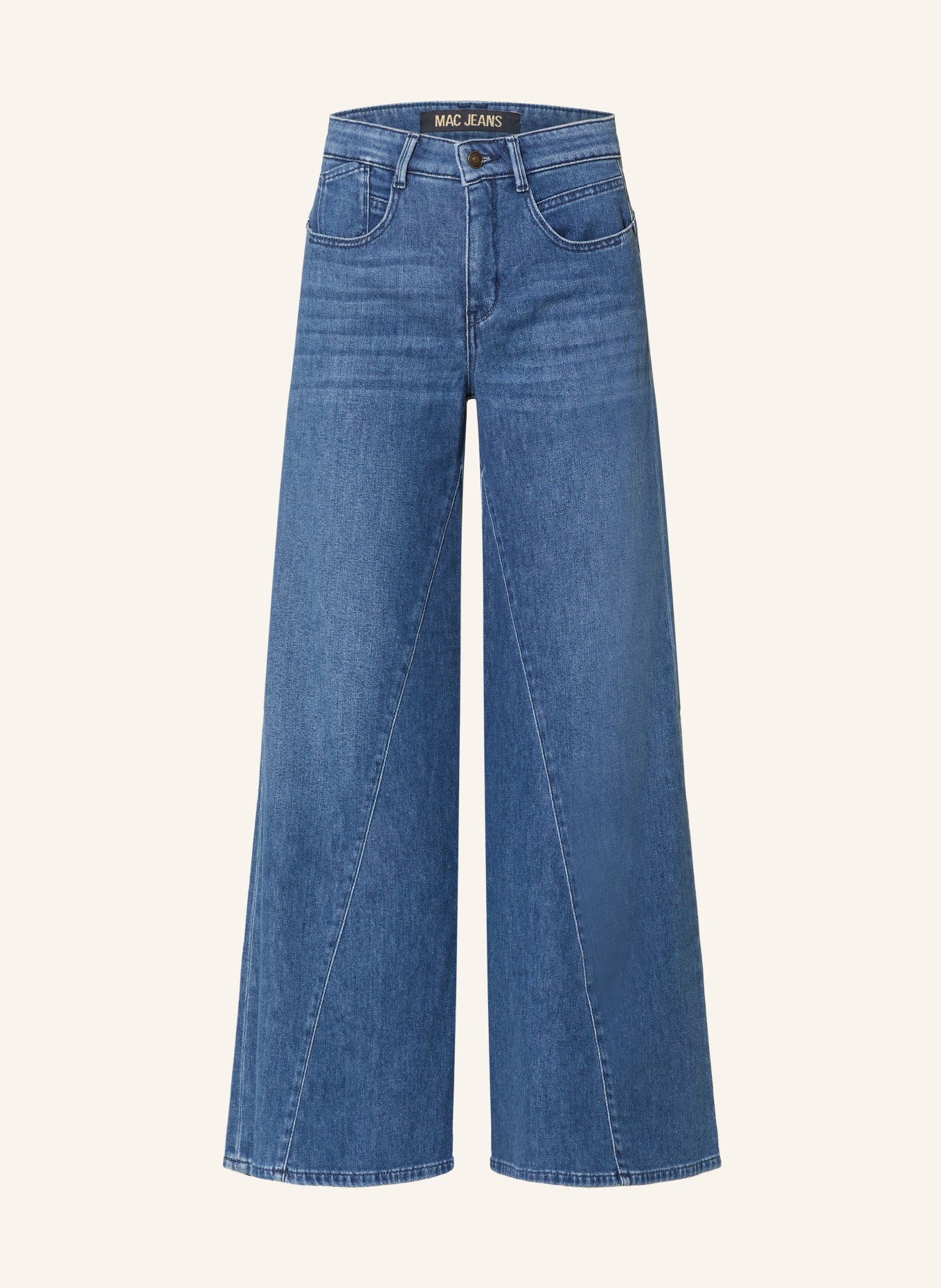 MAC Wide Leg Jeans: D604 blue authentic used