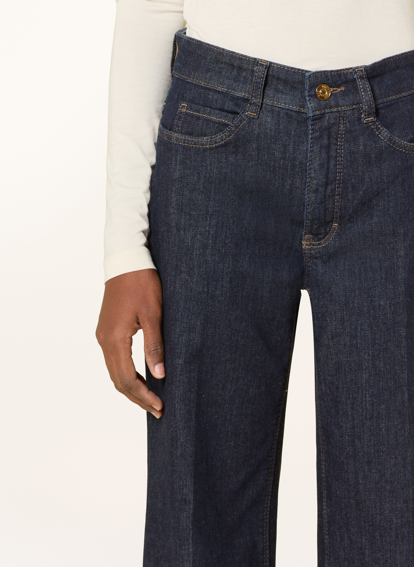 MAC Wide Leg Jeans: D683 fashion rinsed