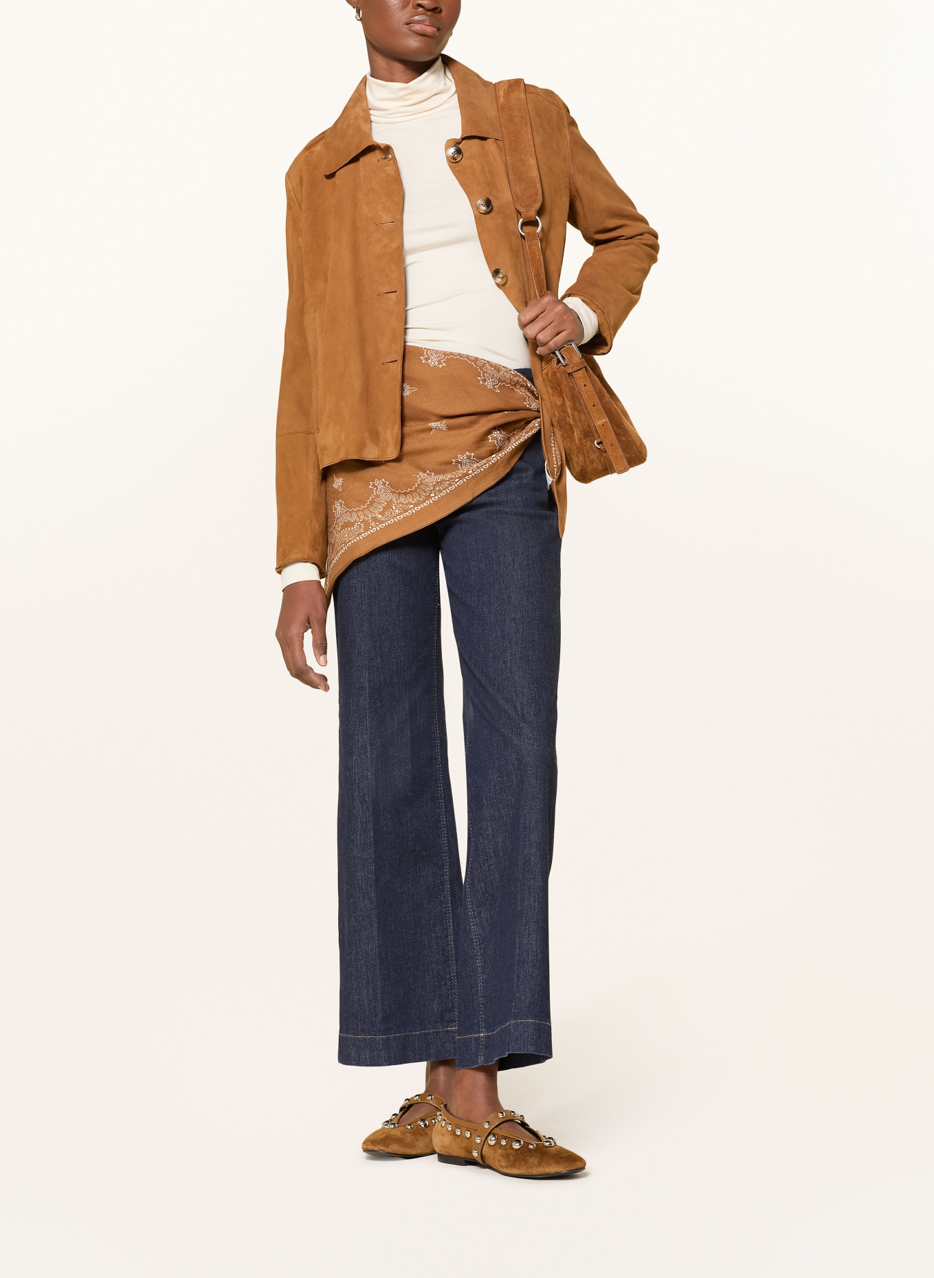 MAC Wide Leg Jeans: D683 fashion rinsed