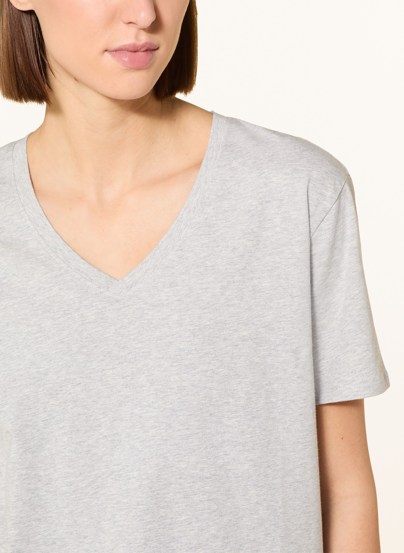 JOCKEY Schlafshirt: HELLGRAU