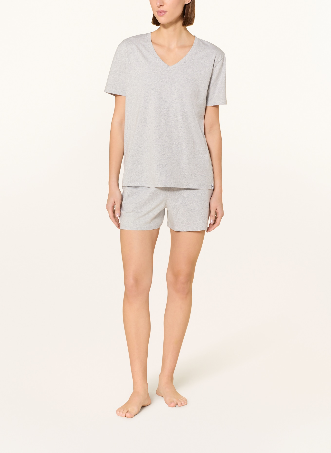 JOCKEY Schlafshorts: HELLGRAU