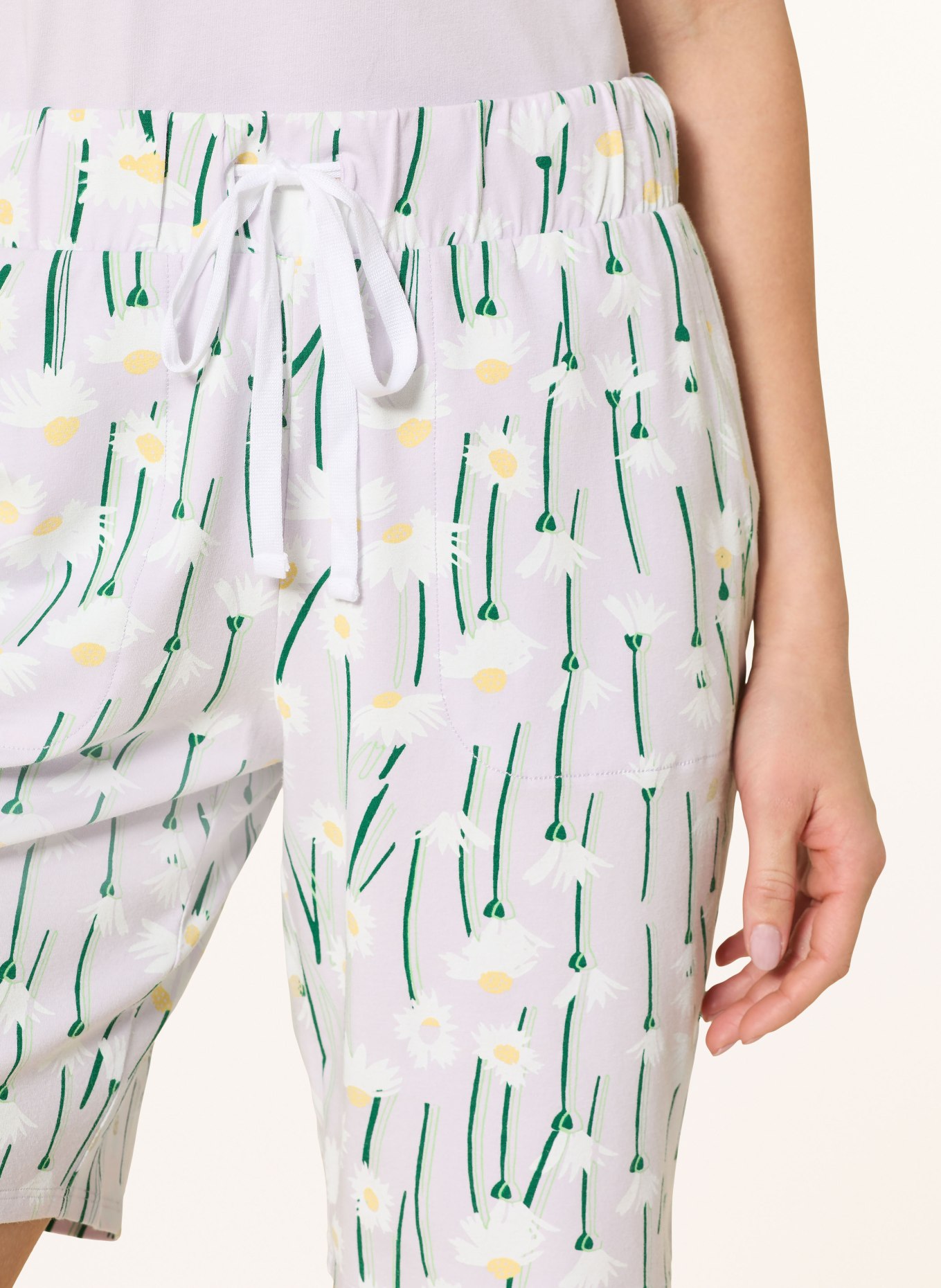 JOCKEY Schlafshorts: HELLLILA / HELLGELB / WEISS