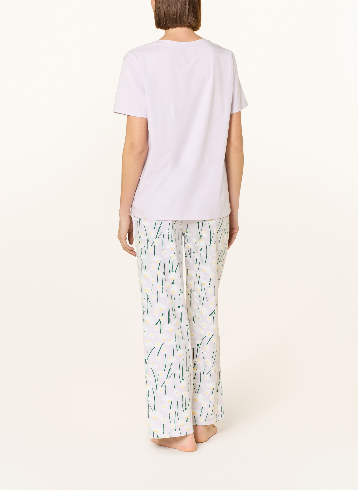 JOCKEY Schlafhose: HELLLILA / HELLGELB / WEISS