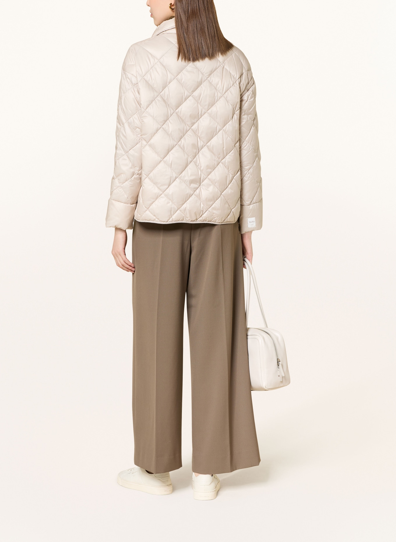 Max Mara The Cube Steppjacke: CREME