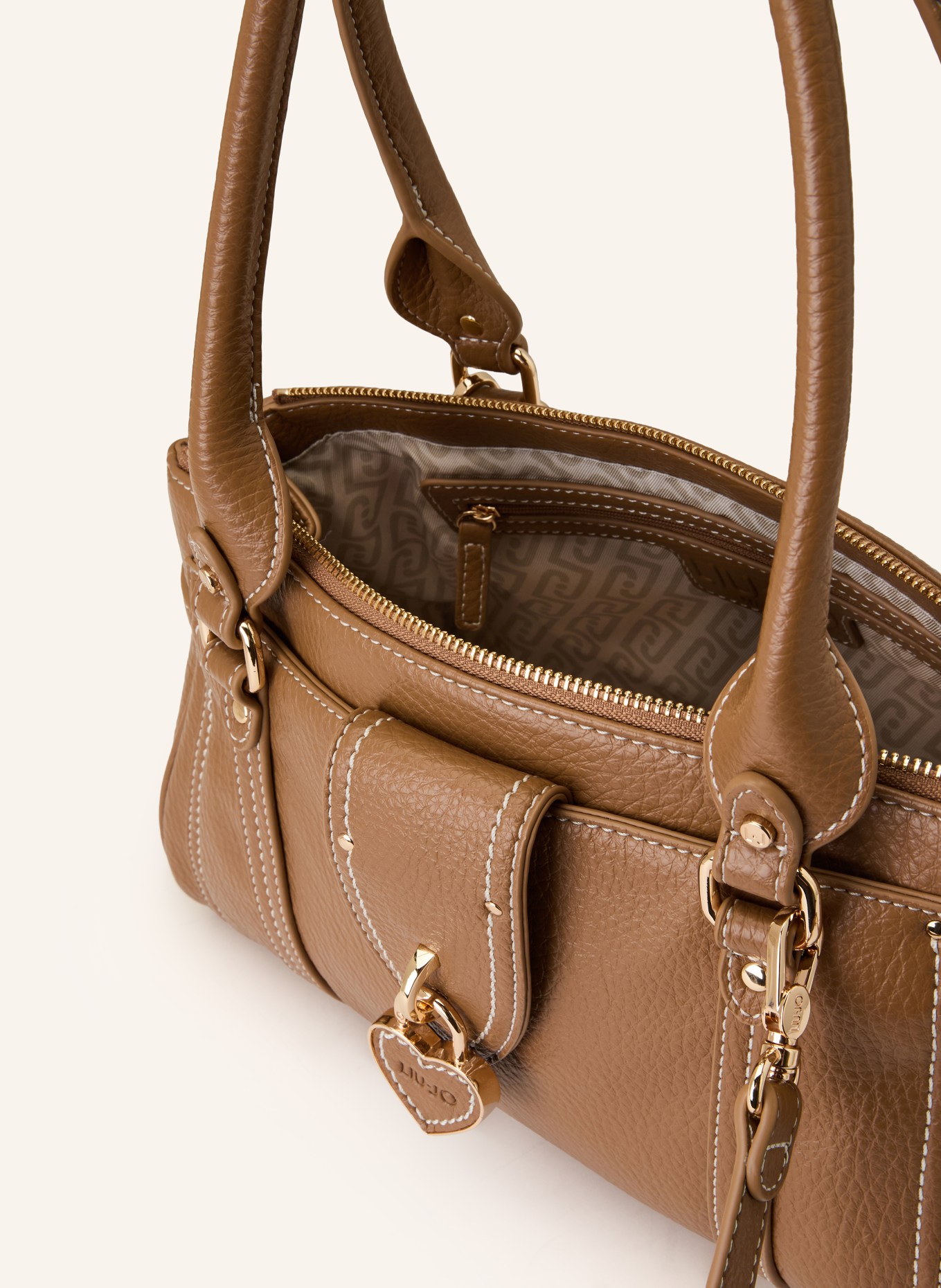 LIU JO Torebka BOSTON: BRĄZOWY