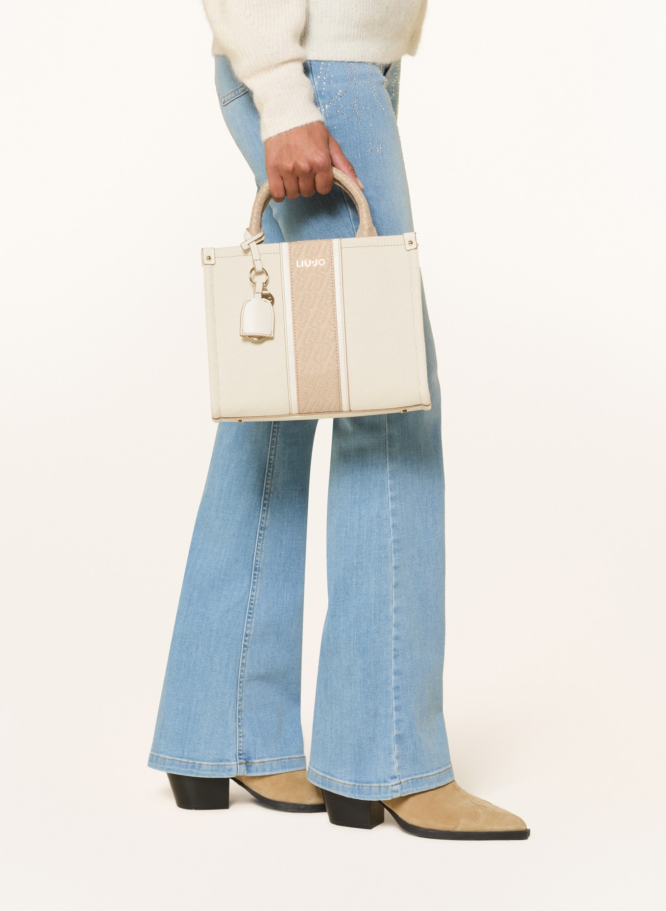 LIU JO Sac à main SMALL: MARRON CLAIR / BEIGE