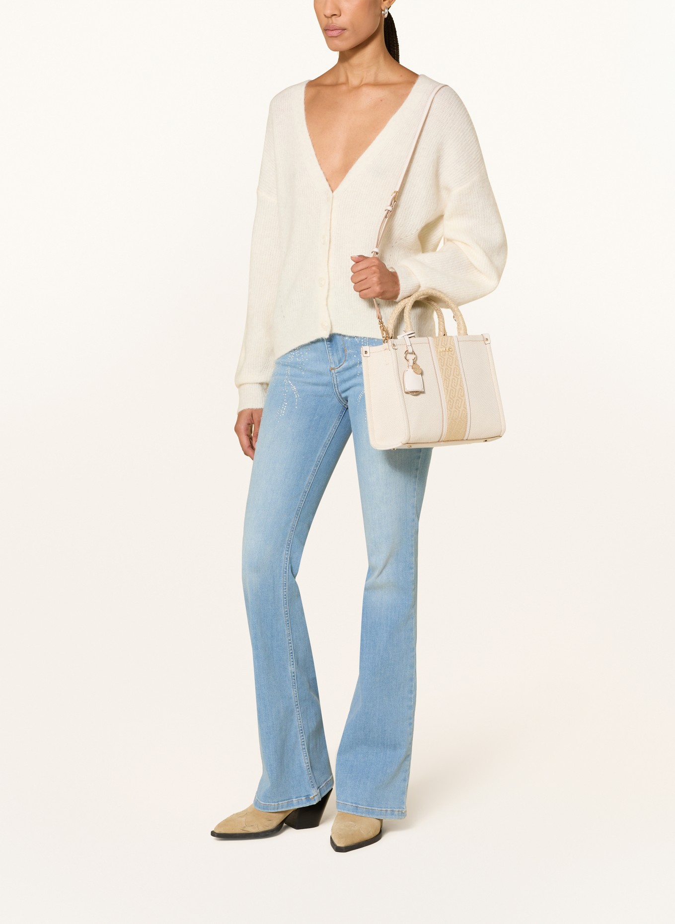 LIU JO Sac à main SMALL: MARRON CLAIR / BEIGE