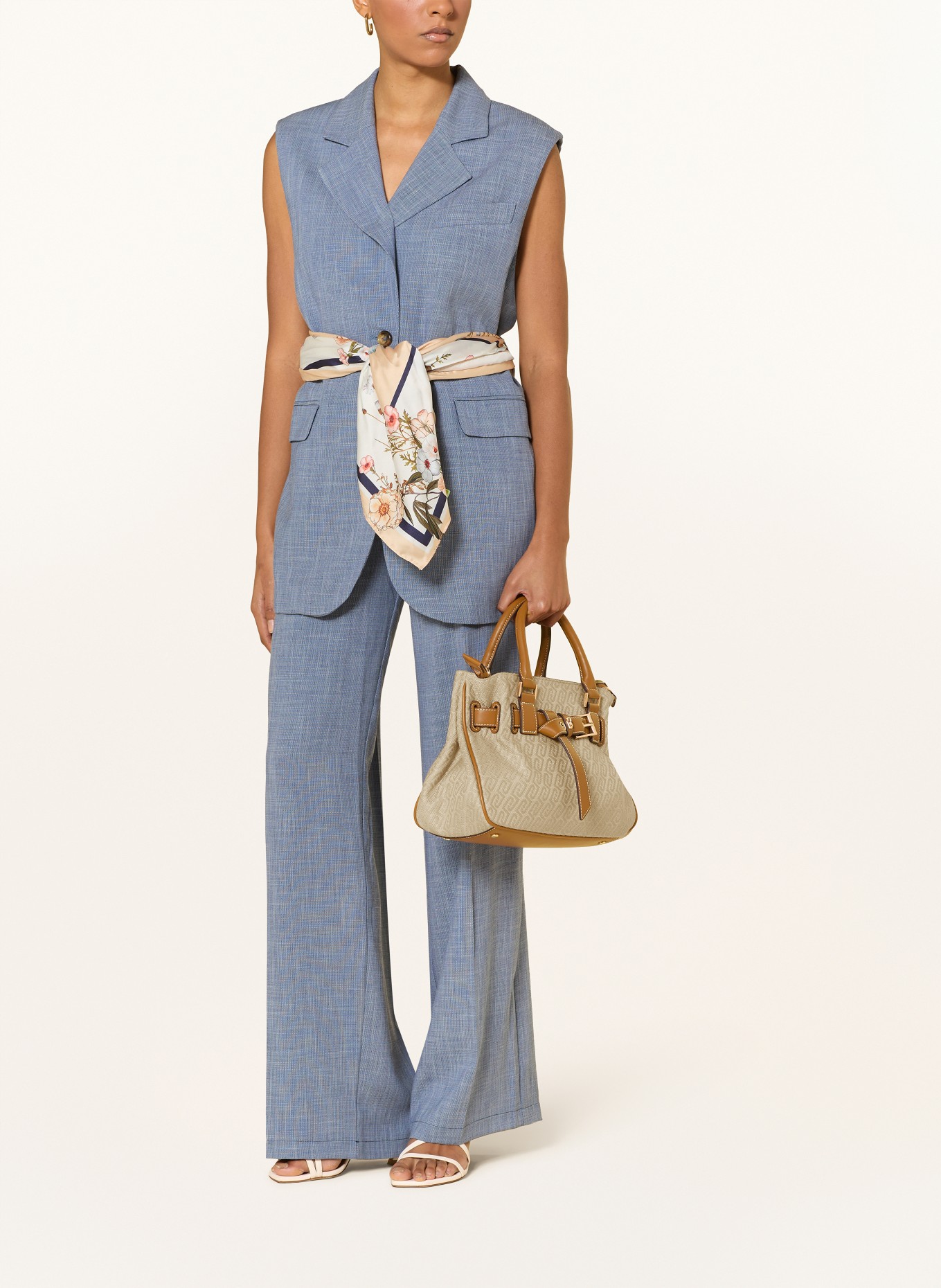 LIU JO Sac à main SMALL: ÉCRU / MARRON CLAIR