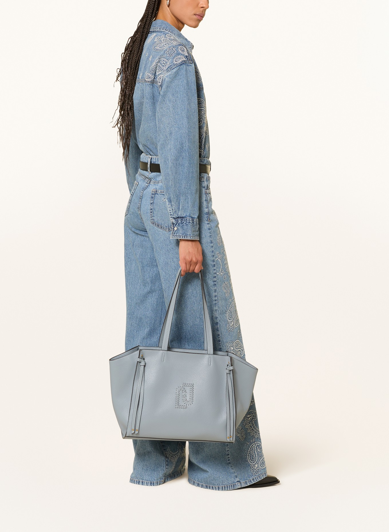 LIU JO acheteur: BLEU GRIS / OR