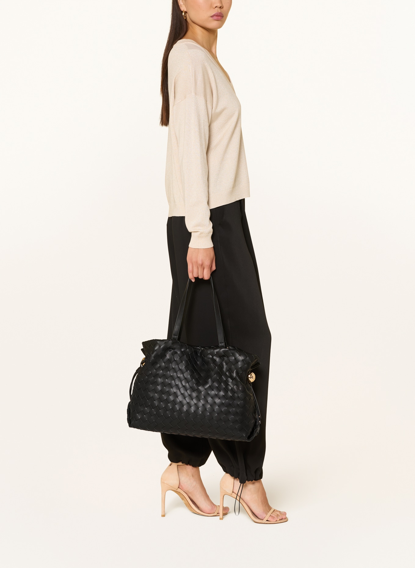LIU JO shopper: BLACK