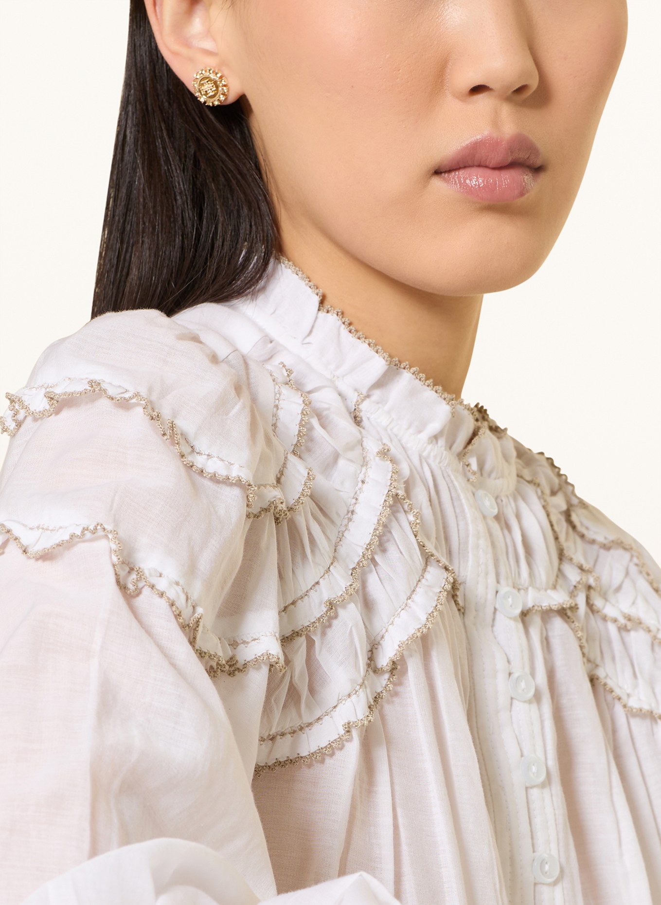 TORY BURCH KIRA stud earrings: GOLD