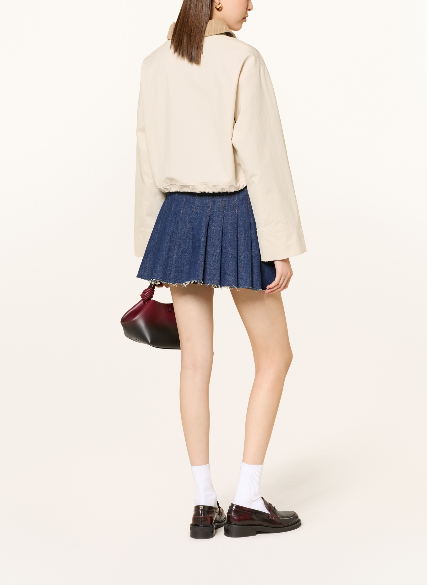 MRS & HUGS Kurtka z dżinsu: BEŻOWY