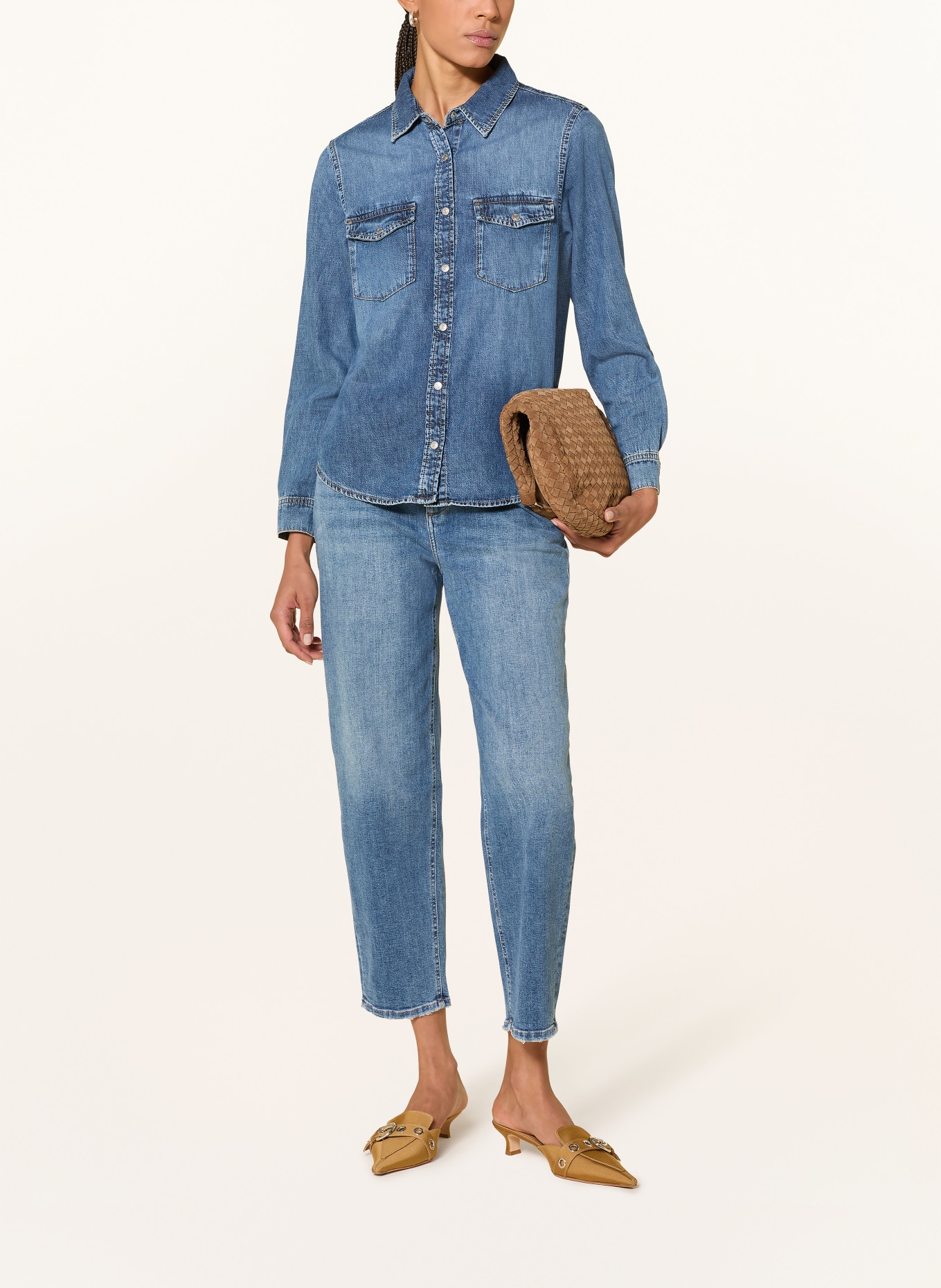 LIU JO Dżinsy typu mom jeans: 78998 Den.Blu switch wash