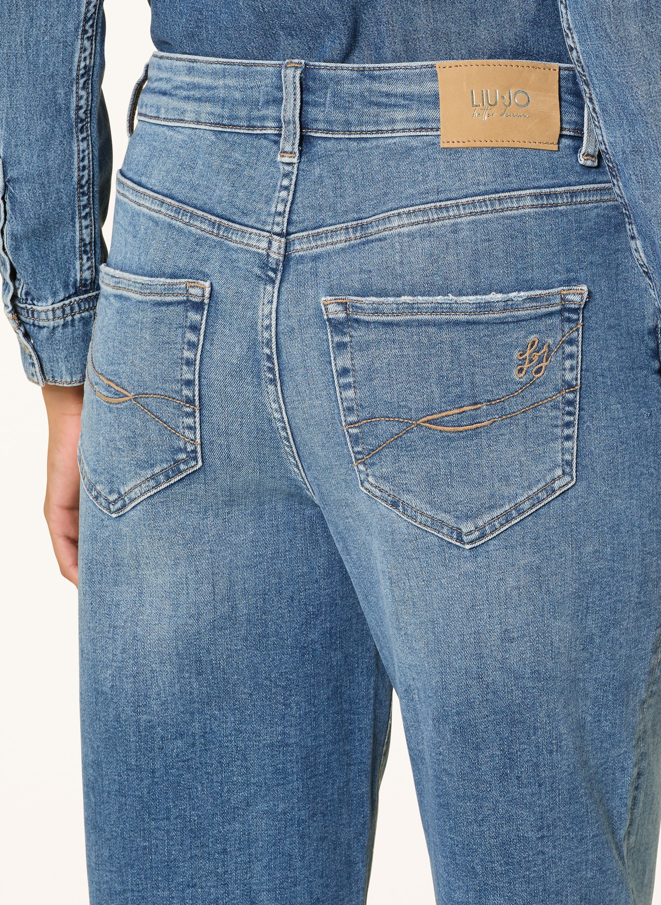 LIU JO Dżinsy typu mom jeans: 78998 Den.Blu switch wash