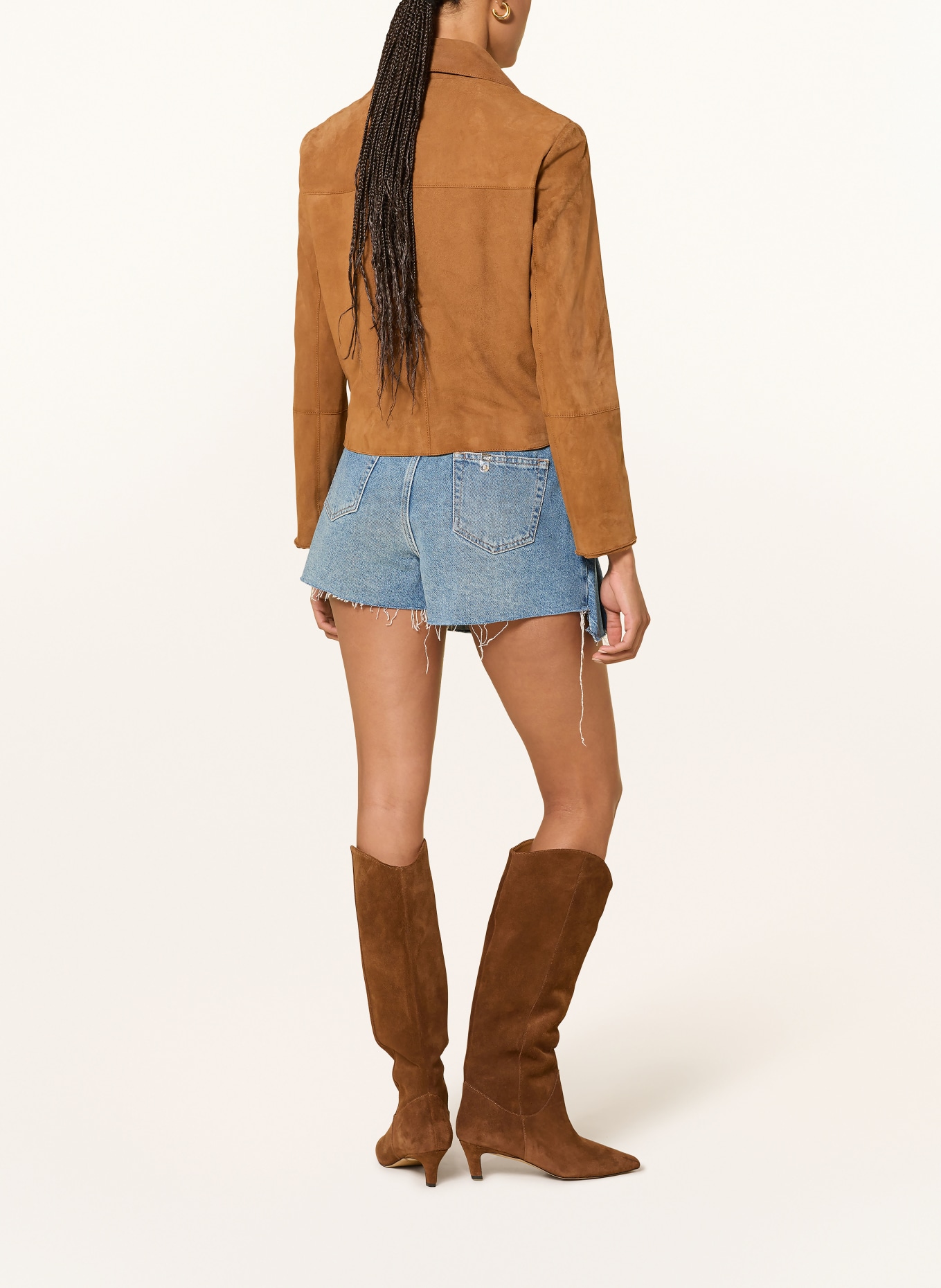 LIU JO Skort mit Schmucksteinen: 79001 Den.stbl strong pear