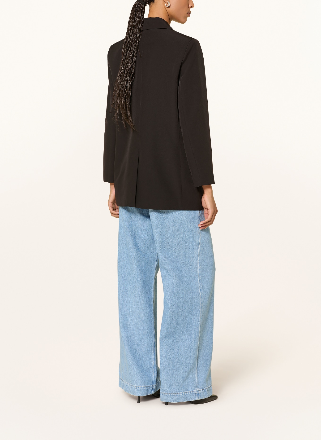 LIU JO Jeans à jambes larges: 79031 Den.Blue stbl fluido