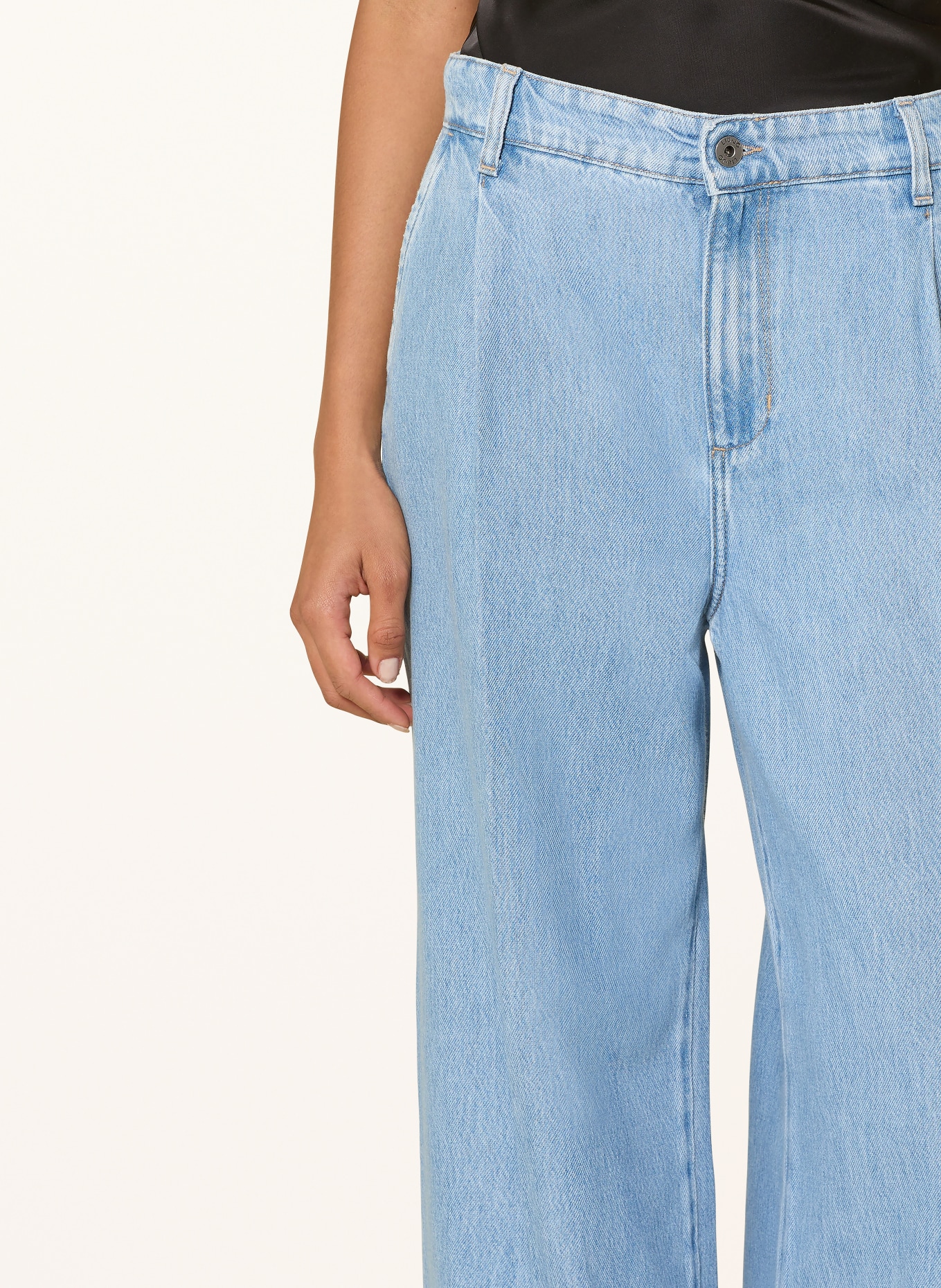 LIU JO Jeans à jambes larges: 79031 Den.Blue stbl fluido