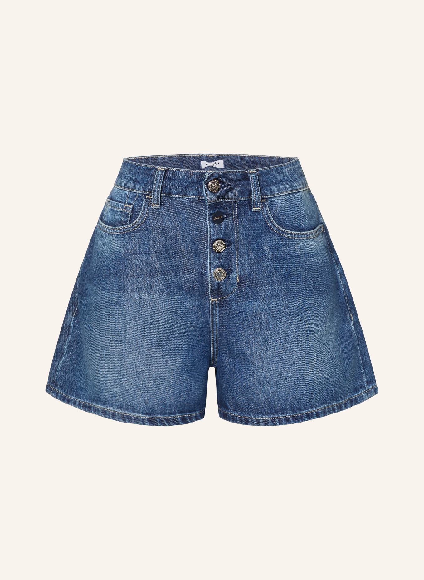 LIU JO short en jean: 79052 Den.Blue jumbo wash