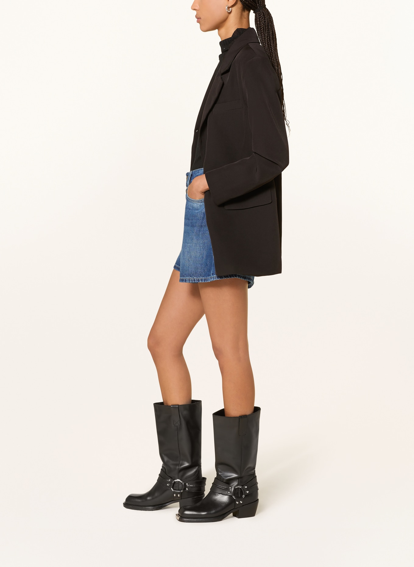 LIU JO short en jean: 79052 Den.Blue jumbo wash