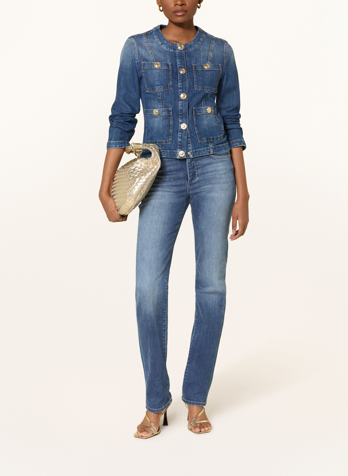 LIU JO Straight jeans: 79028 Den.Blue auth.dk ful