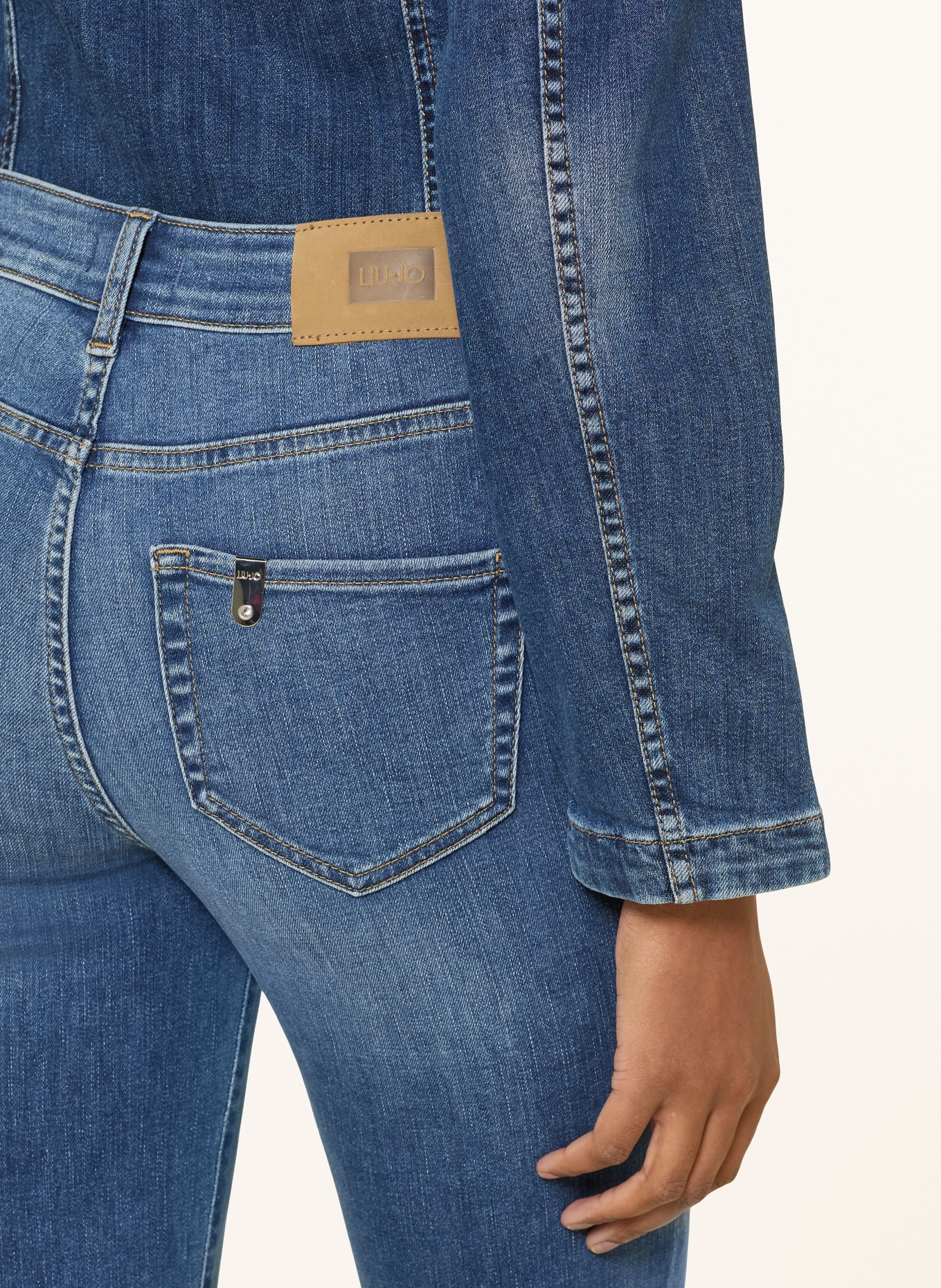 LIU JO Straight jeans: 79028 Den.Blue auth.dk ful