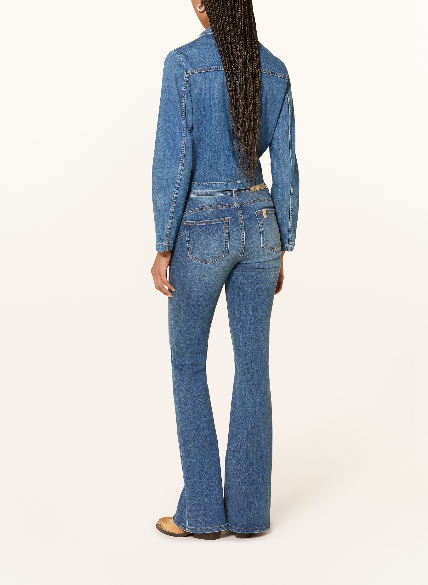 LIU JO Flared Jeans BEAT: 79012 Den.Blu world dk was
