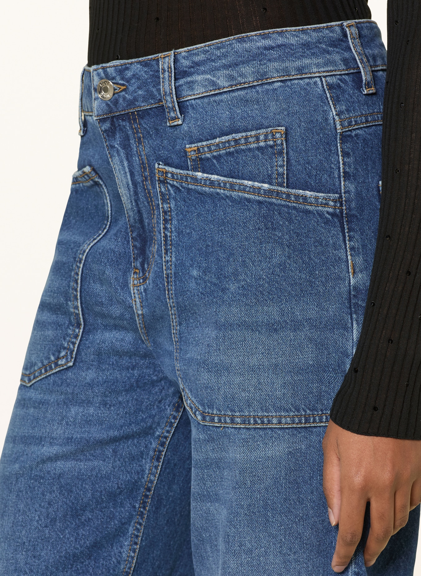 LIU JO Mom Jeans: 78892 Den.Blue strong dk w