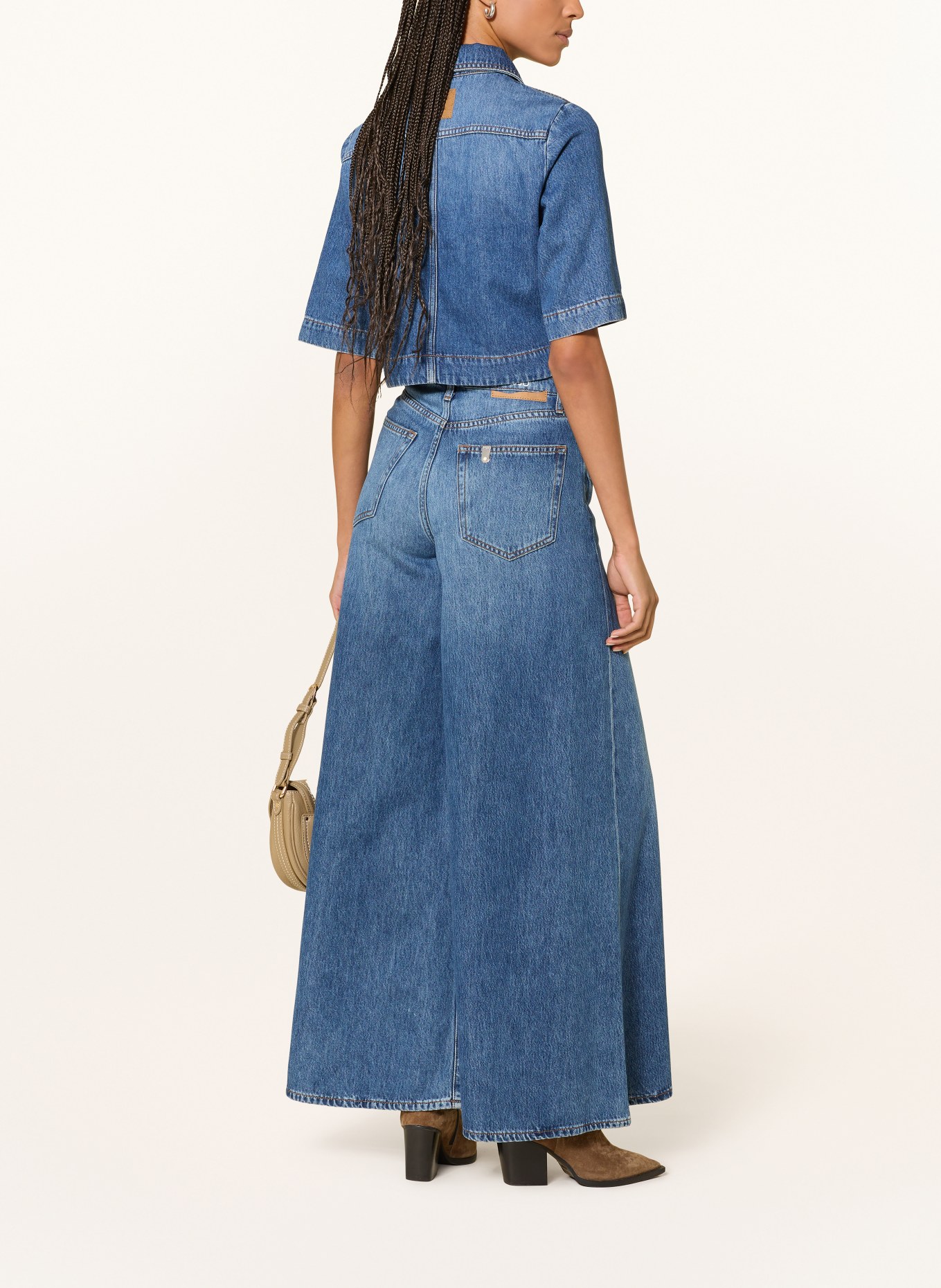 LIU JO Jeansbluse: BLAU