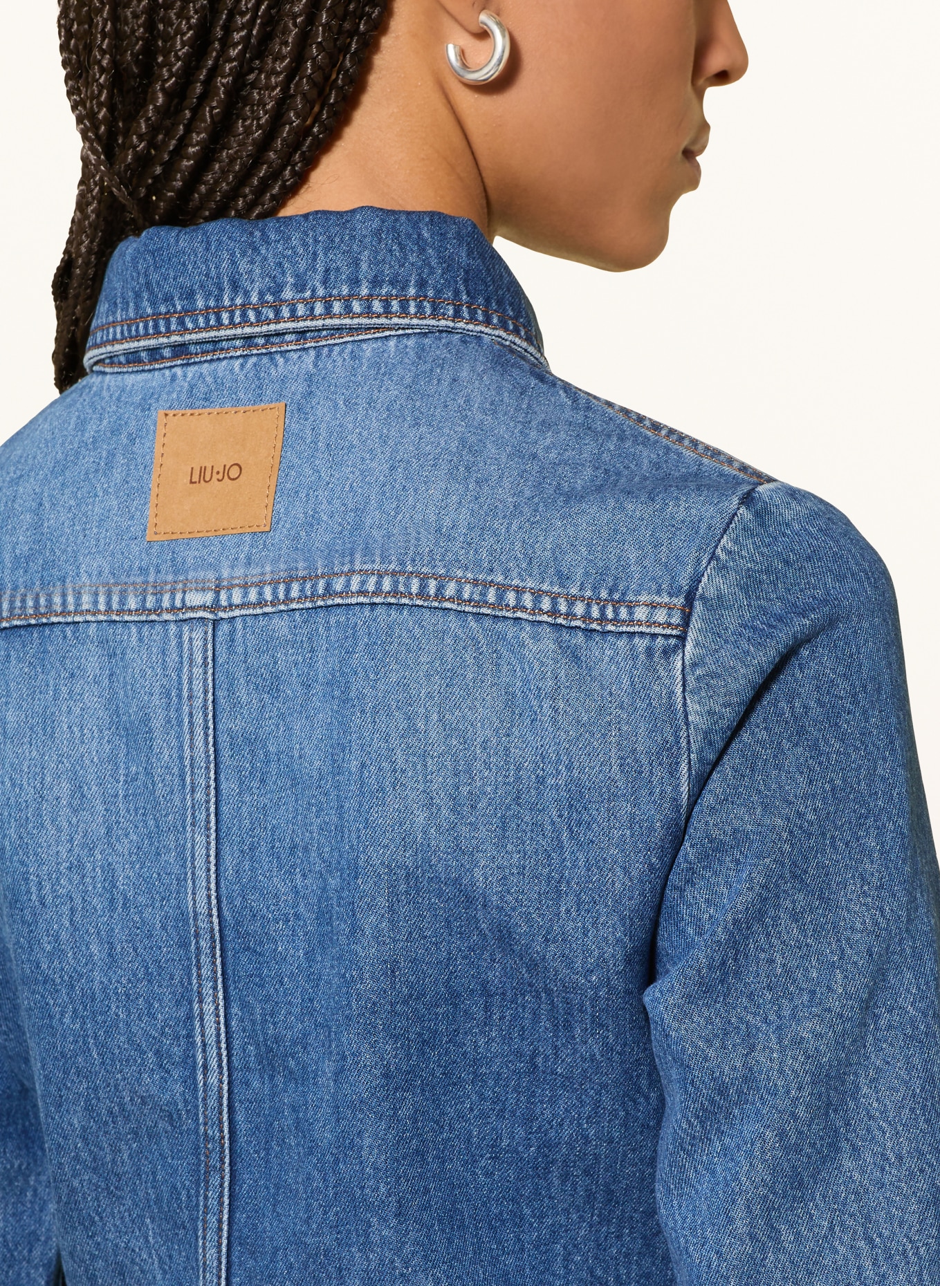 LIU JO Jeansbluse: BLAU