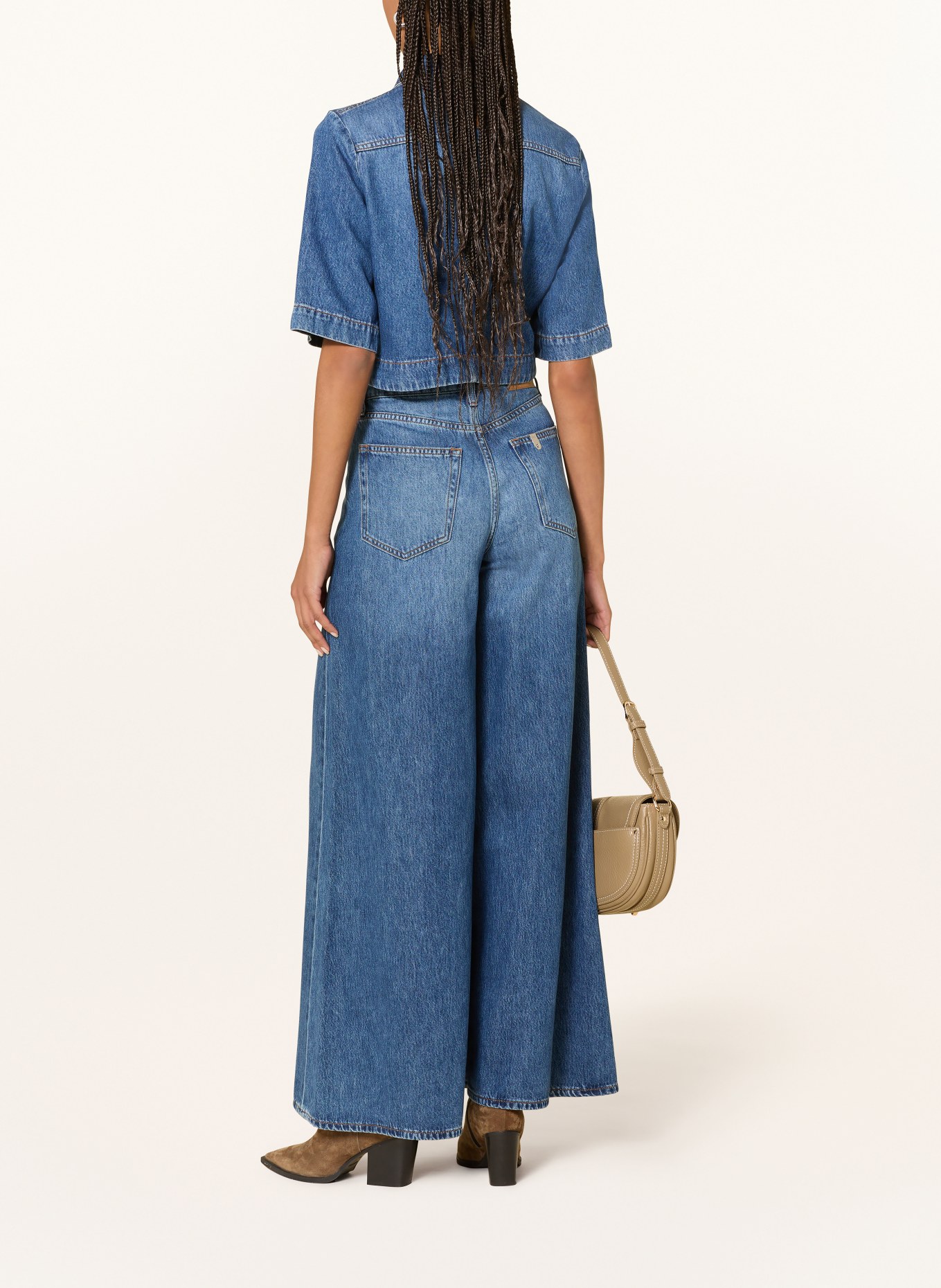 LIU JO Dżinsy z szerokimi nogawkami: 79010 Den.Blue dk.superlat