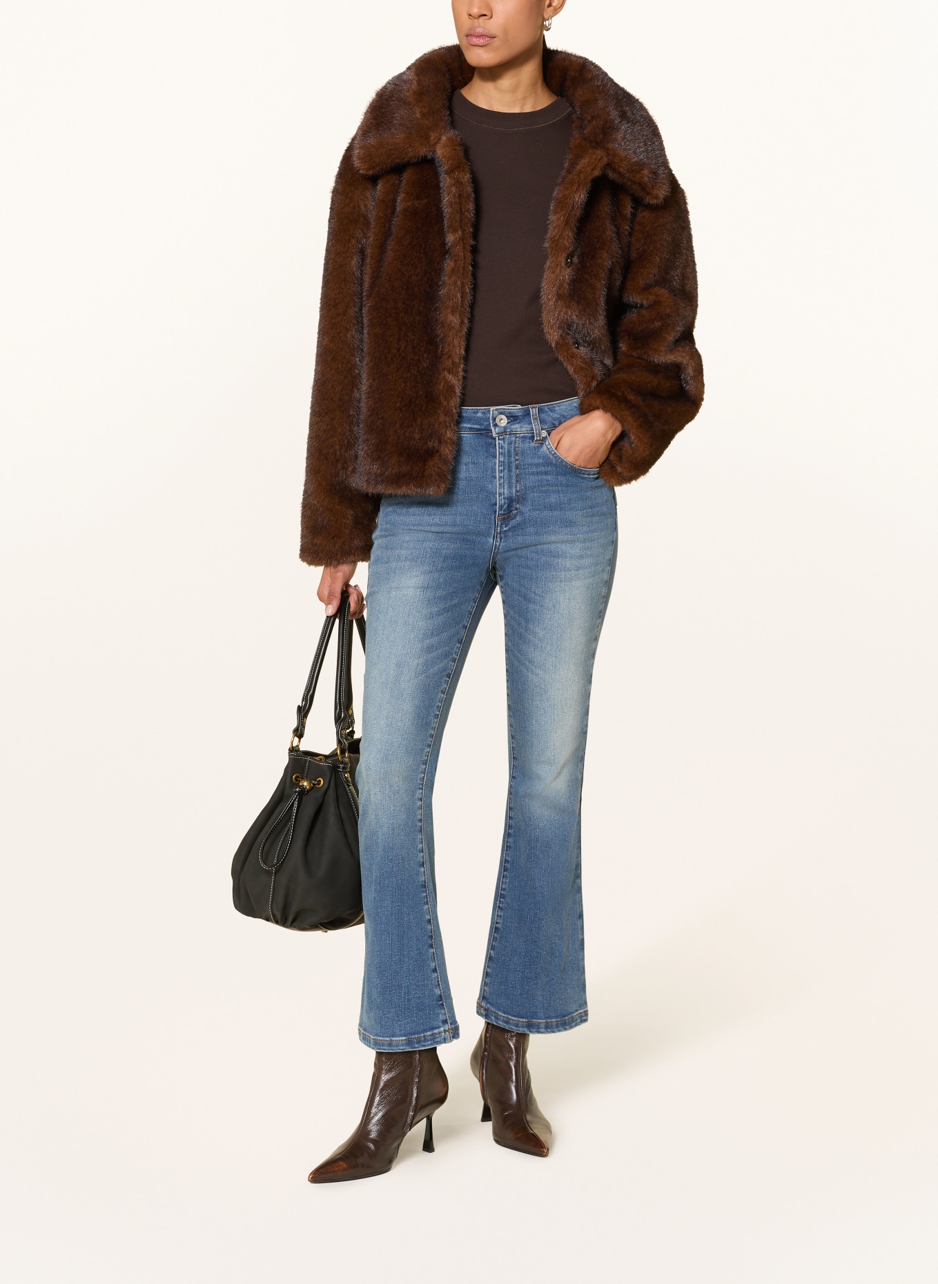 LIU JO Flared Jeans: 79012 Den.Blu world dk was