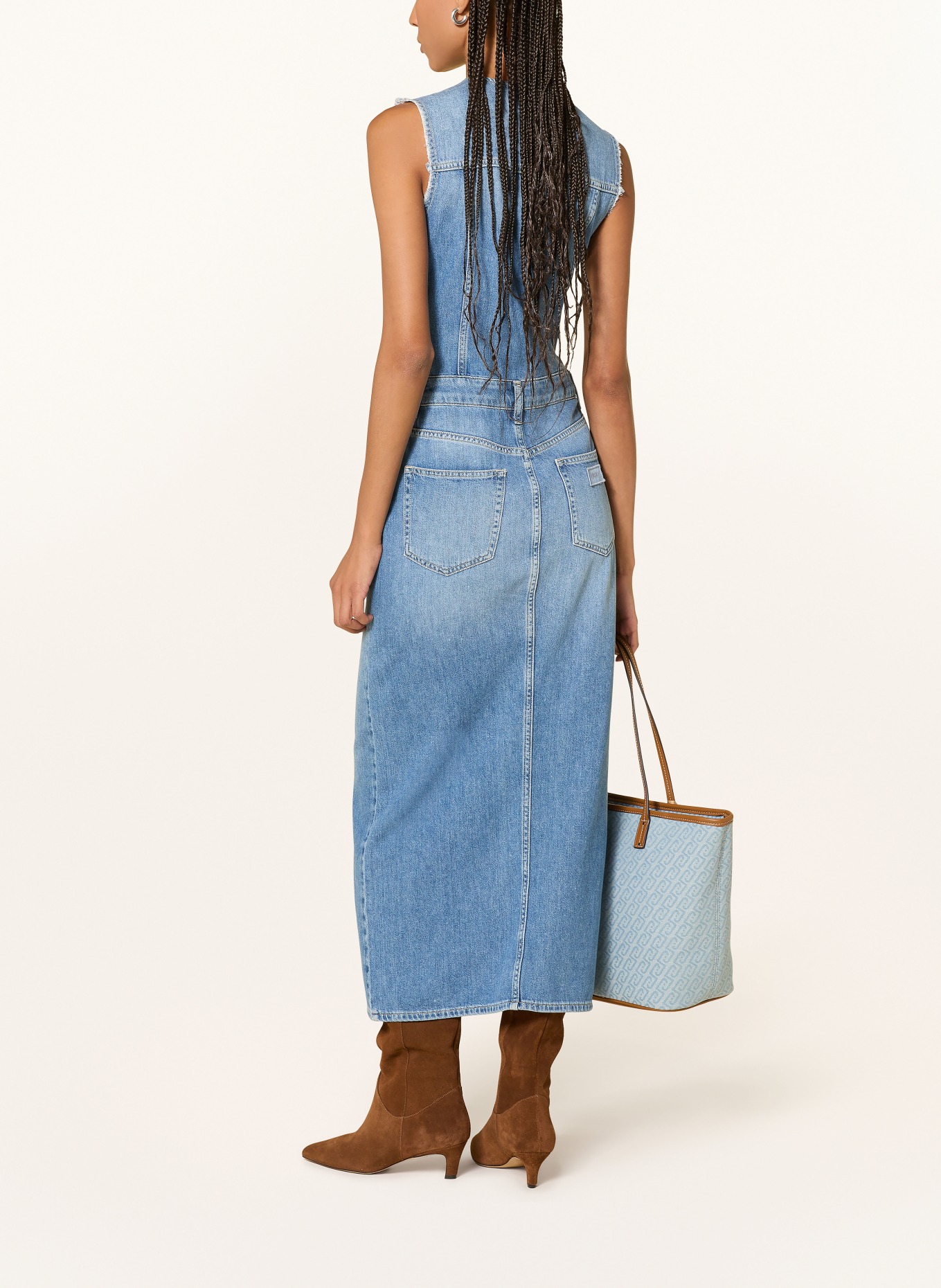 LIU JO Jeanskleid: HELLBLAU