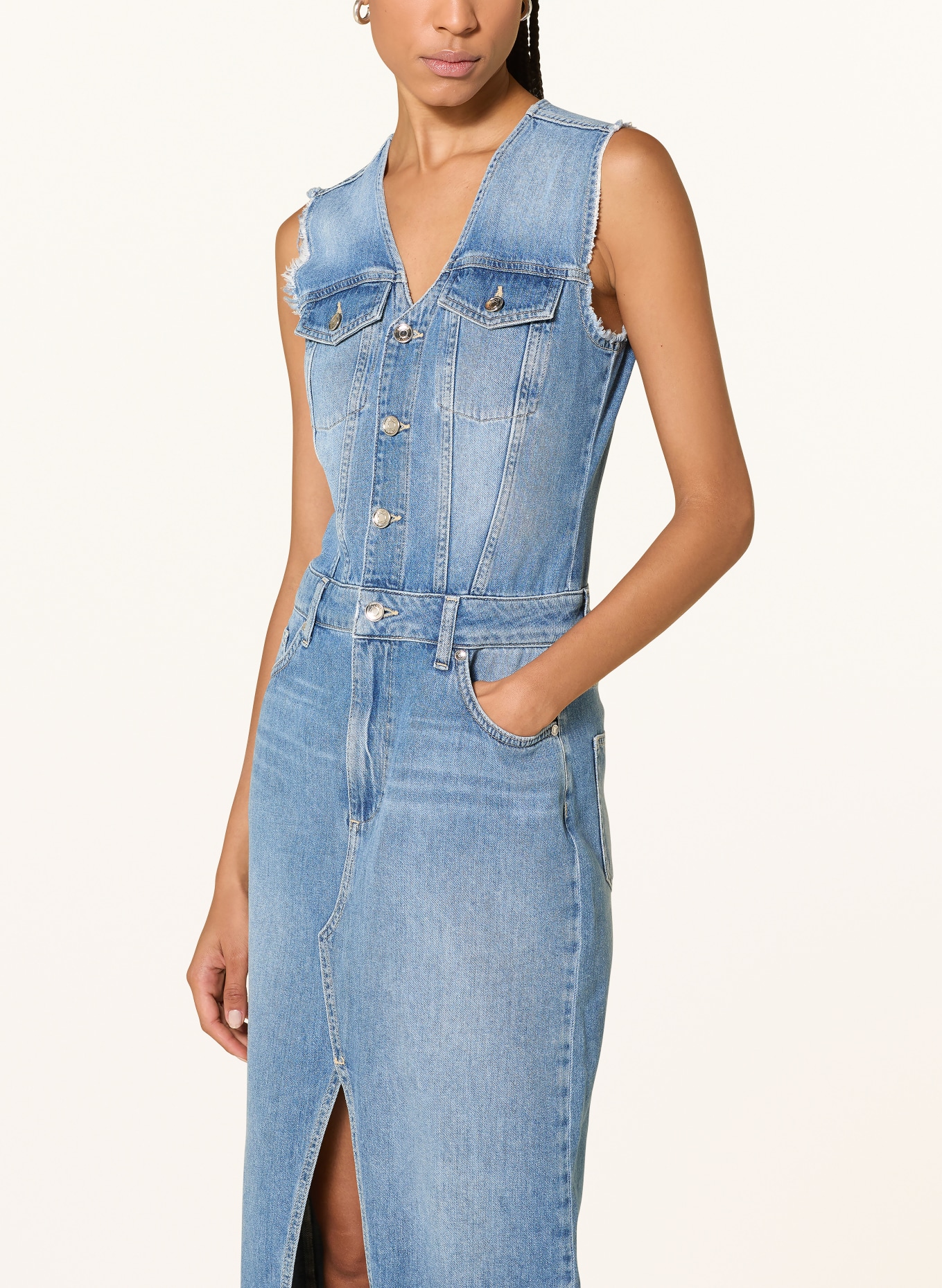 LIU JO Jeanskleid: HELLBLAU