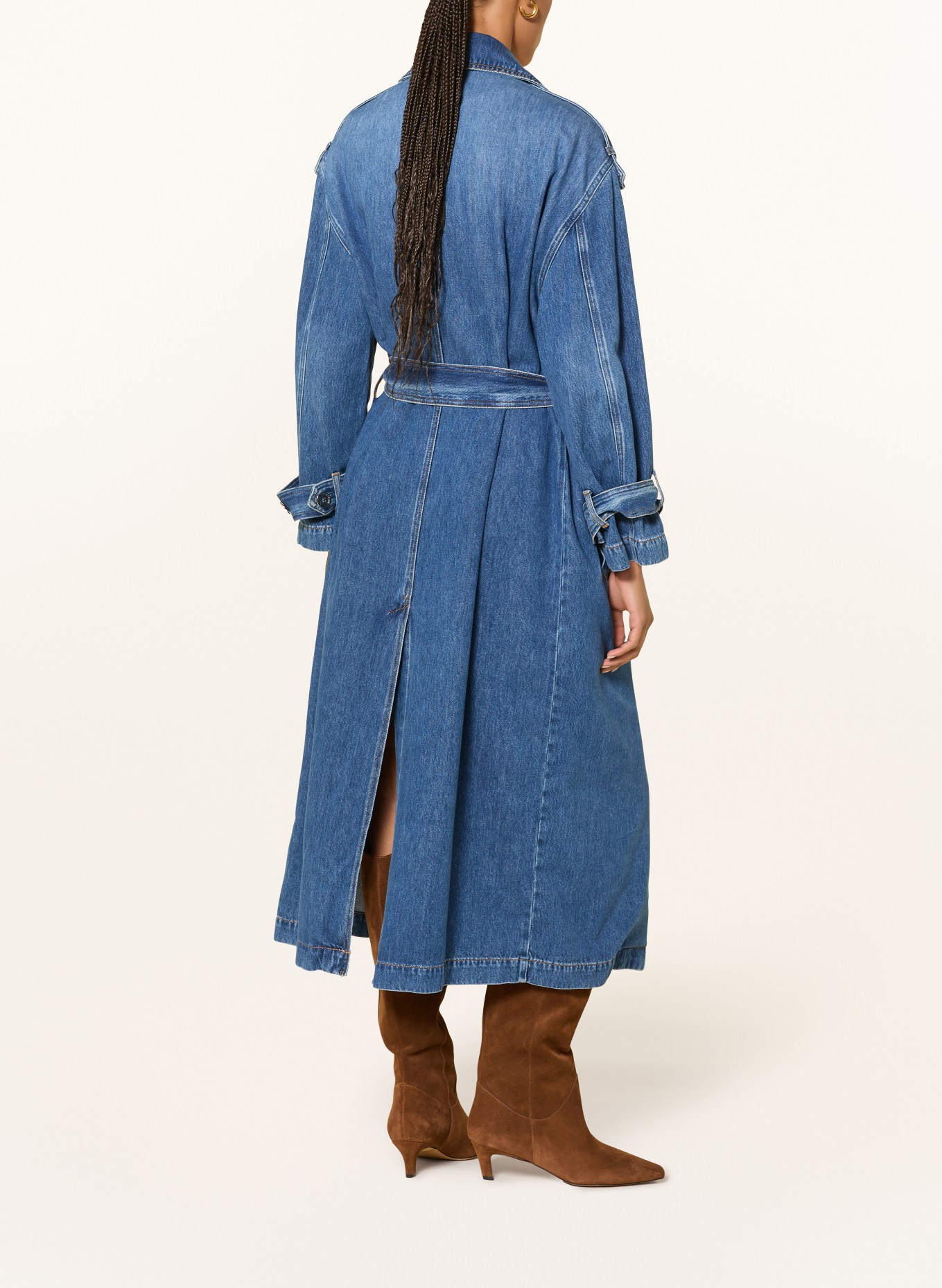 LIU JO Dżinsowy trencz: NIEBIESKI