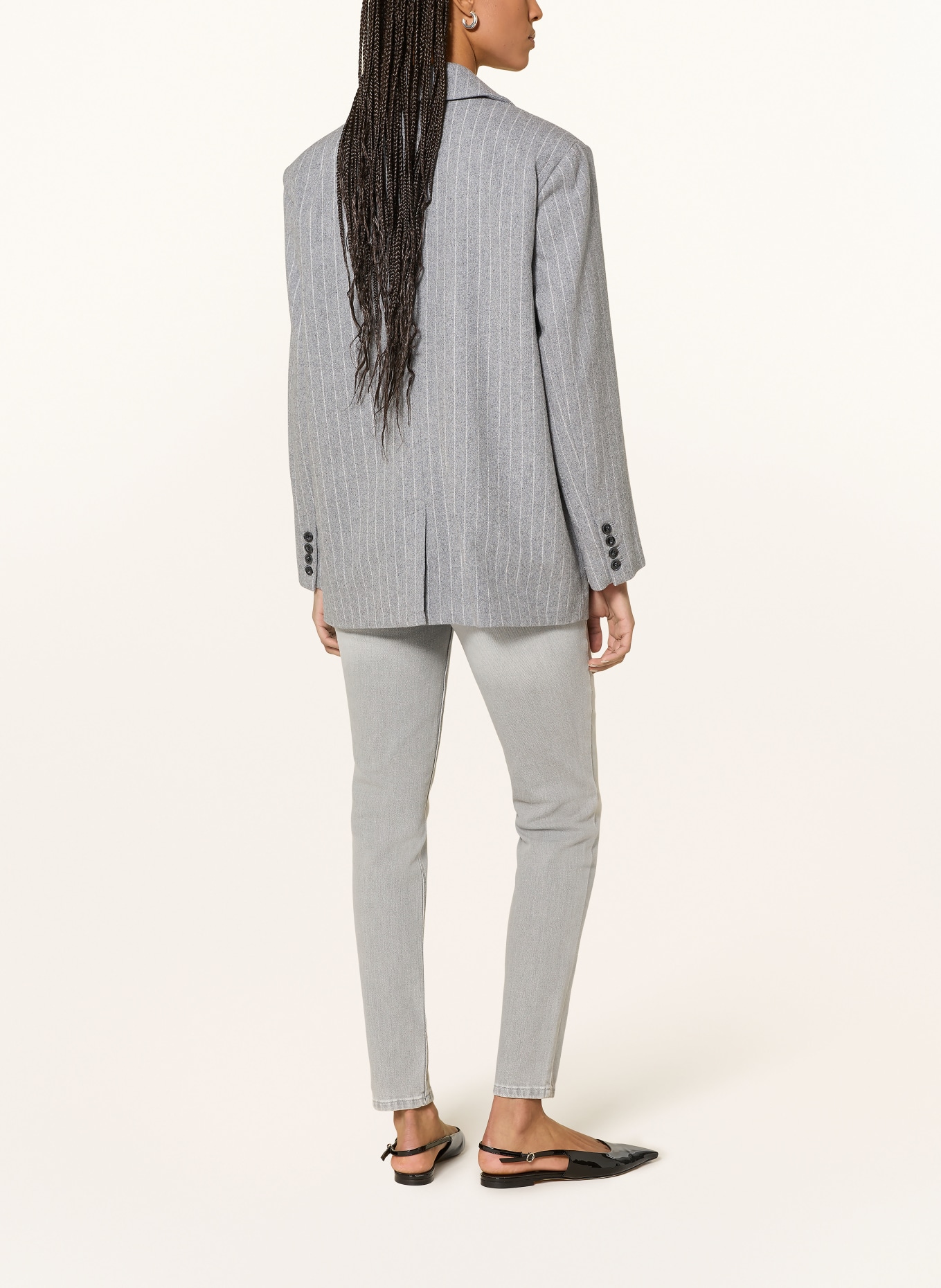 LIU JO skinny jeans: 88283 Den.Grey low wash