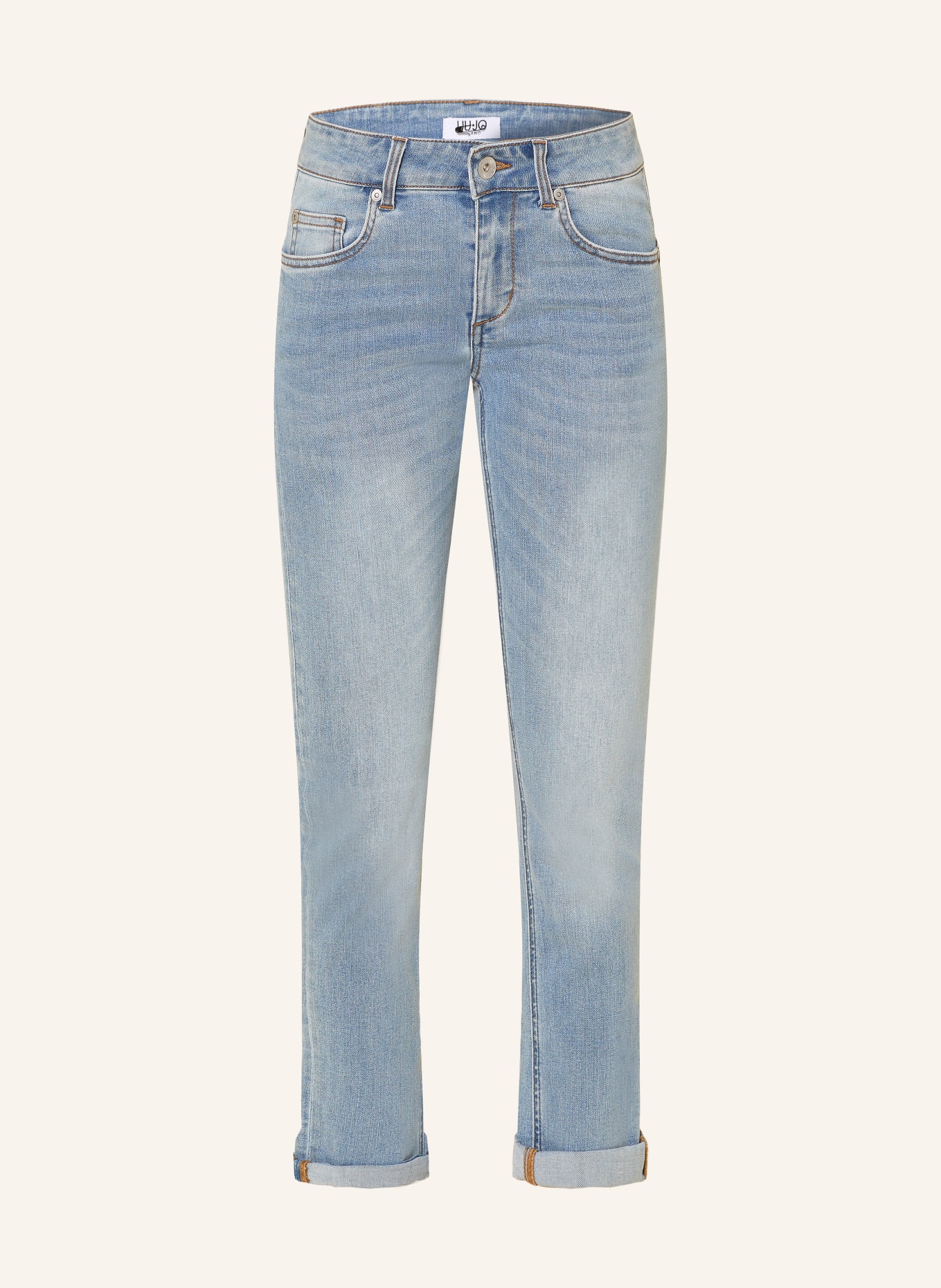 LIU JO Zkrácené džíny MONROE: 79032 Den.Blue world lt.wa