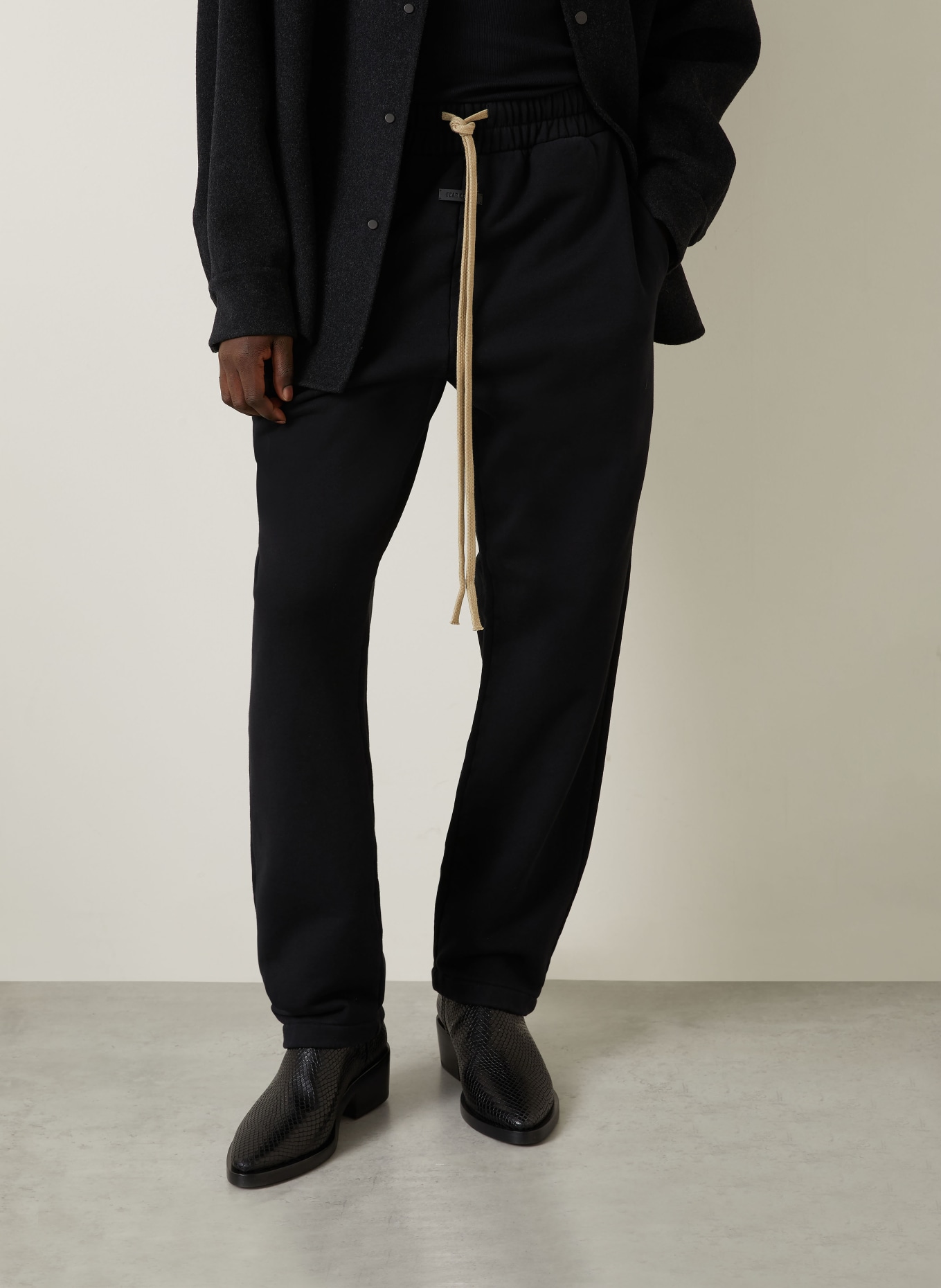 FEAR OF GOD Sweatpants: SCHWARZ