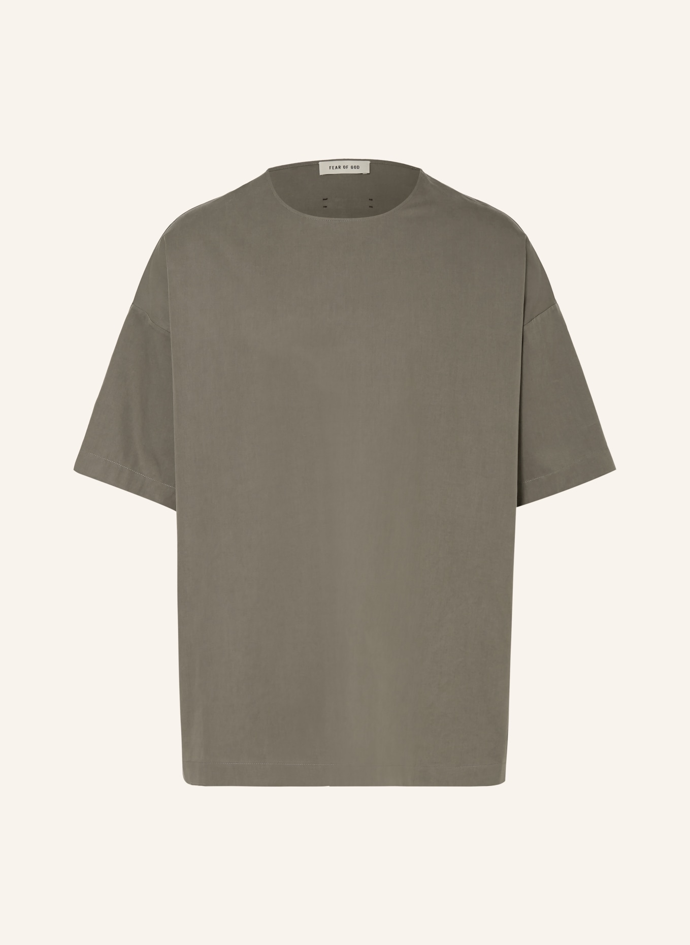 FEAR OF GOD Oversized-Shirt: KHAKI