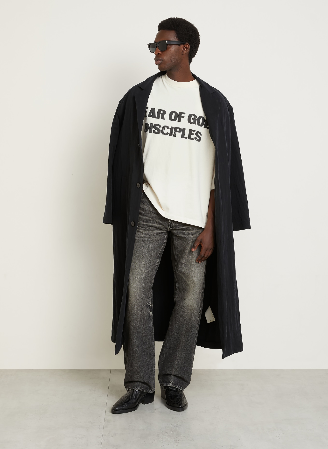 FEAR OF GOD T-Shirt: CREME