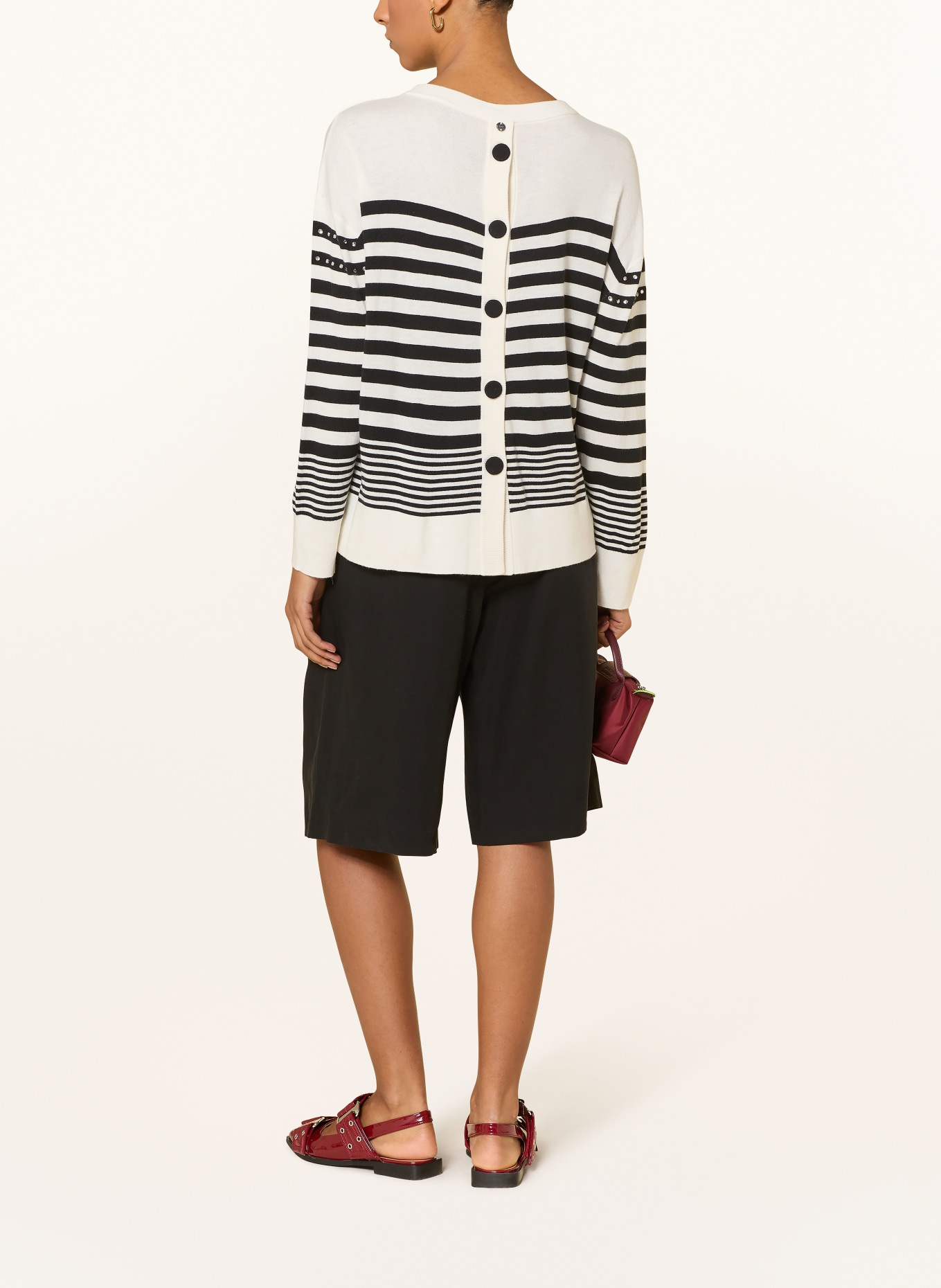LIU JO Bermuda shorts: BLACK
