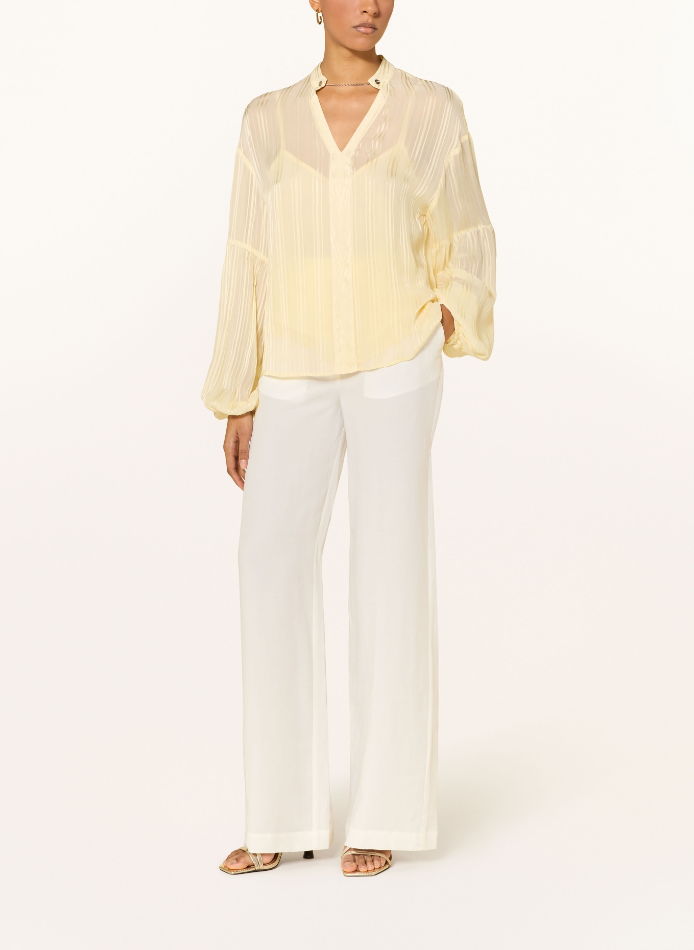 LIU JO blouse shirt: YELLOW