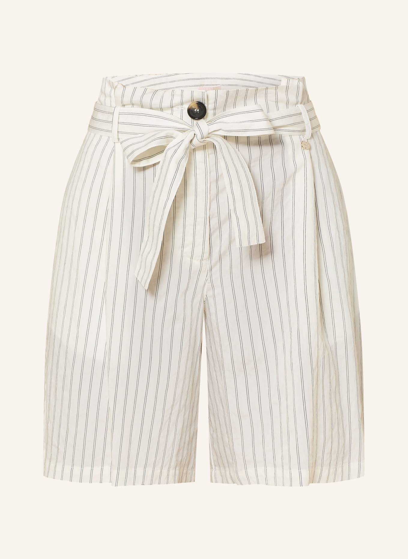 LIU JO Short paperbag: CRÈME / NOIR