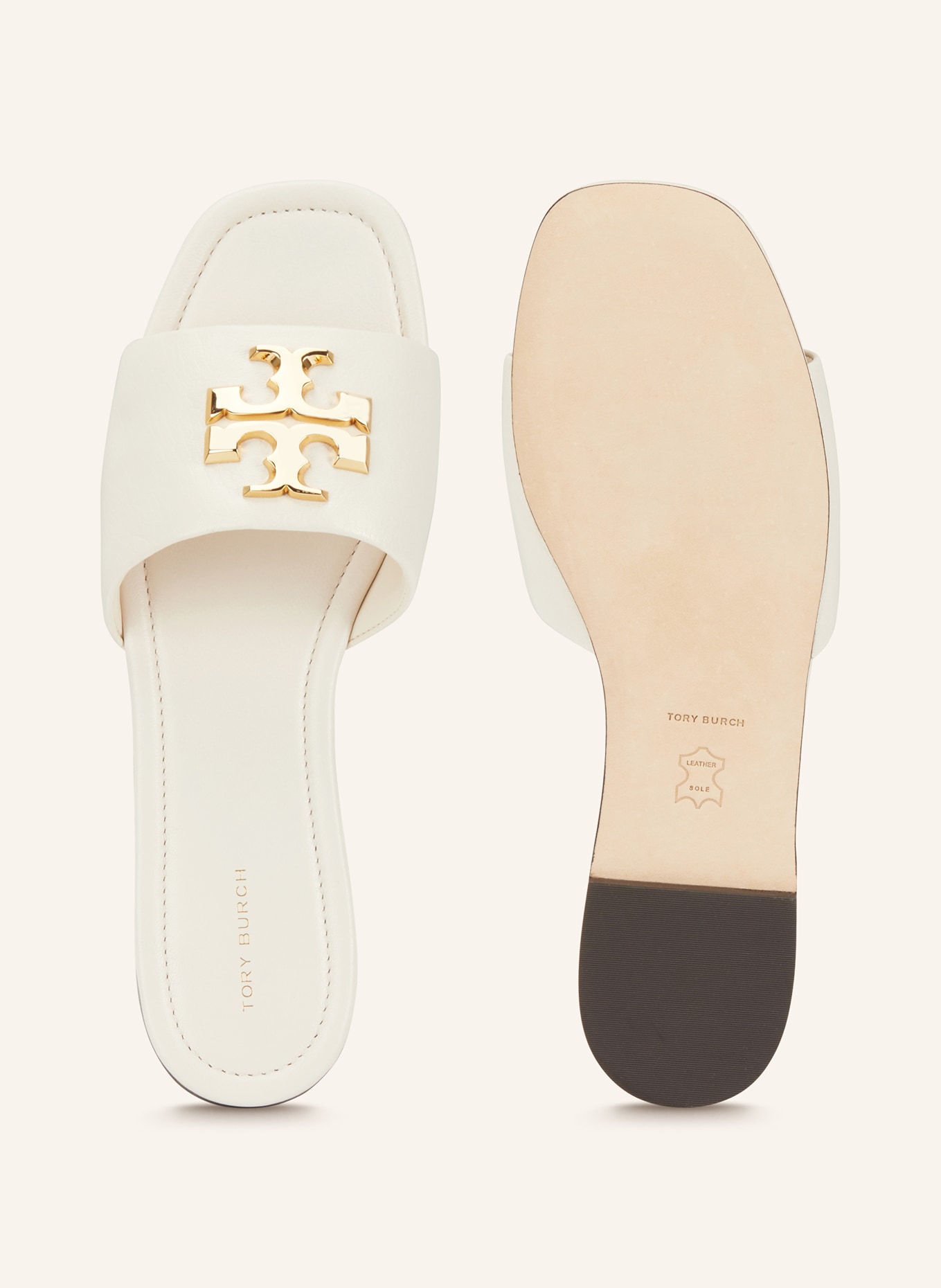TORY BURCH Pantoletten ELEANOR: CREME