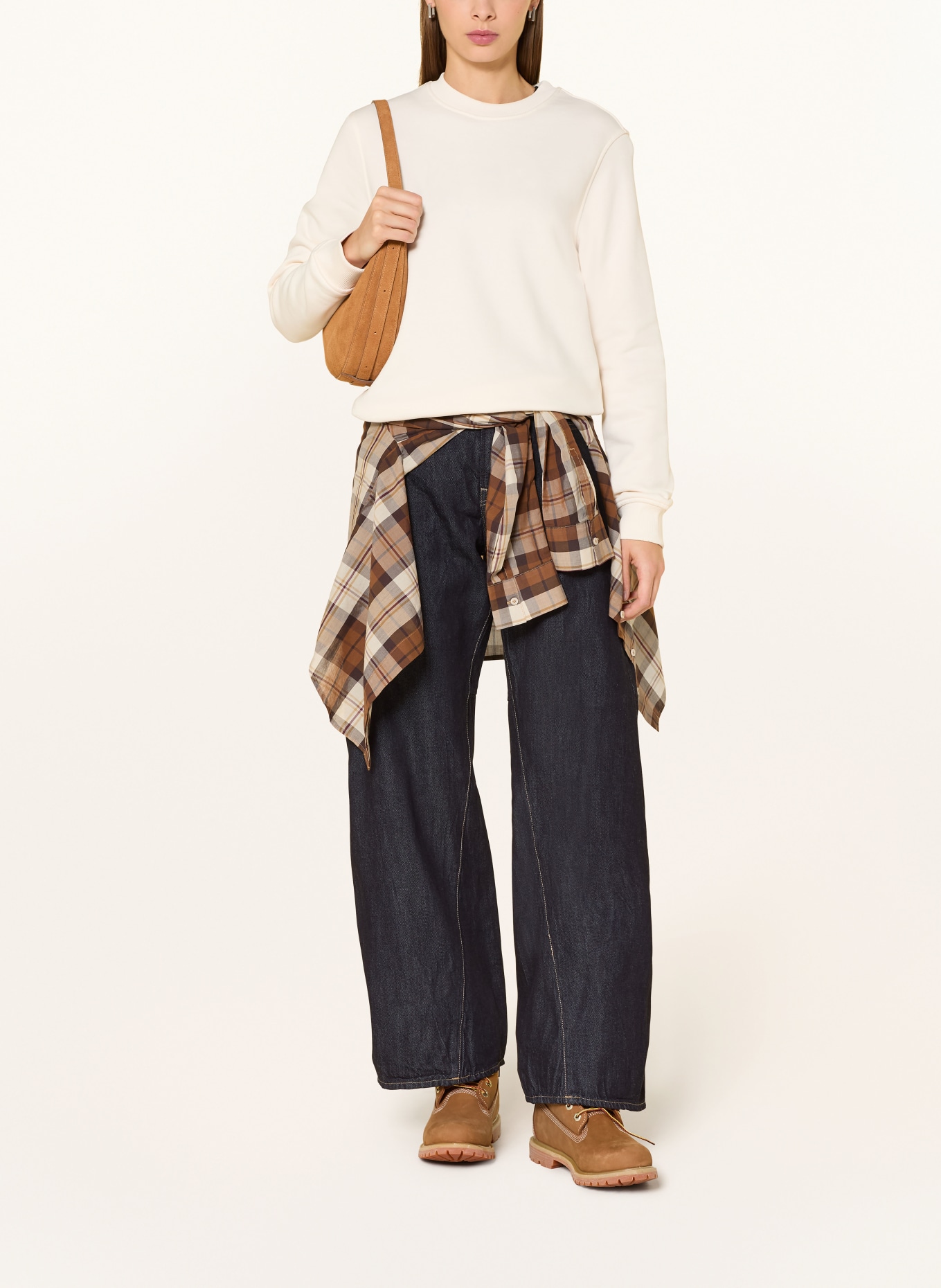 G-Star Wide Leg Jeans CONTOR 3D: 082 RINSED