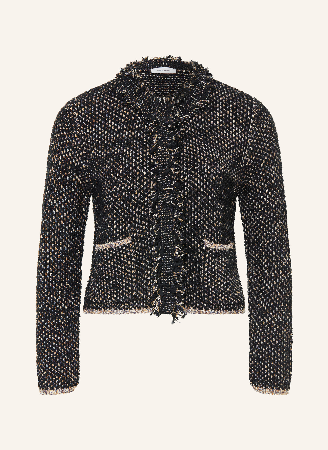 darling harbour cardigan: BLACK