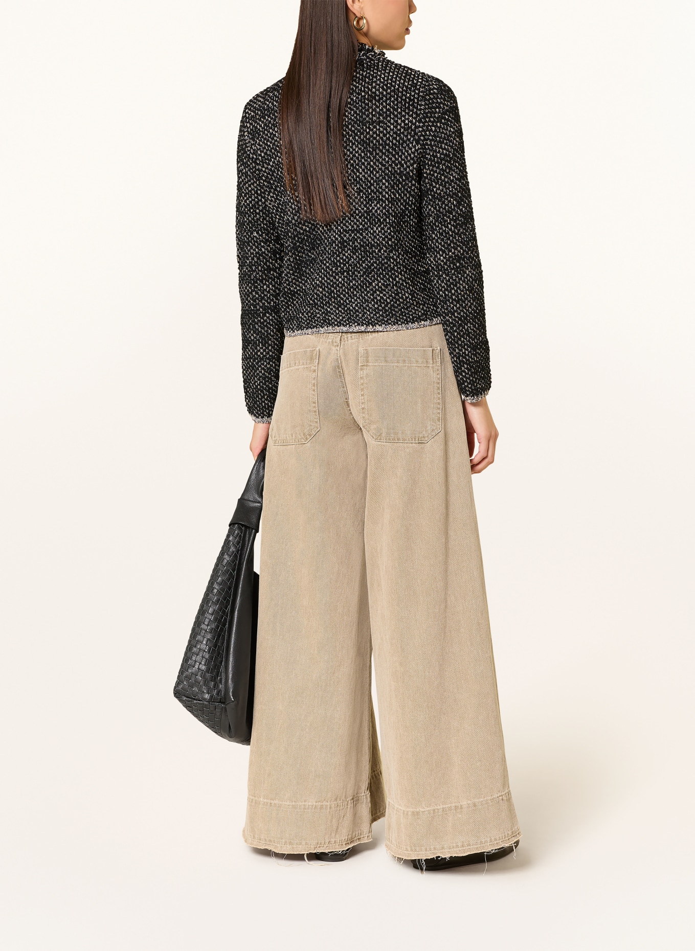 darling harbour cardigan: BLACK