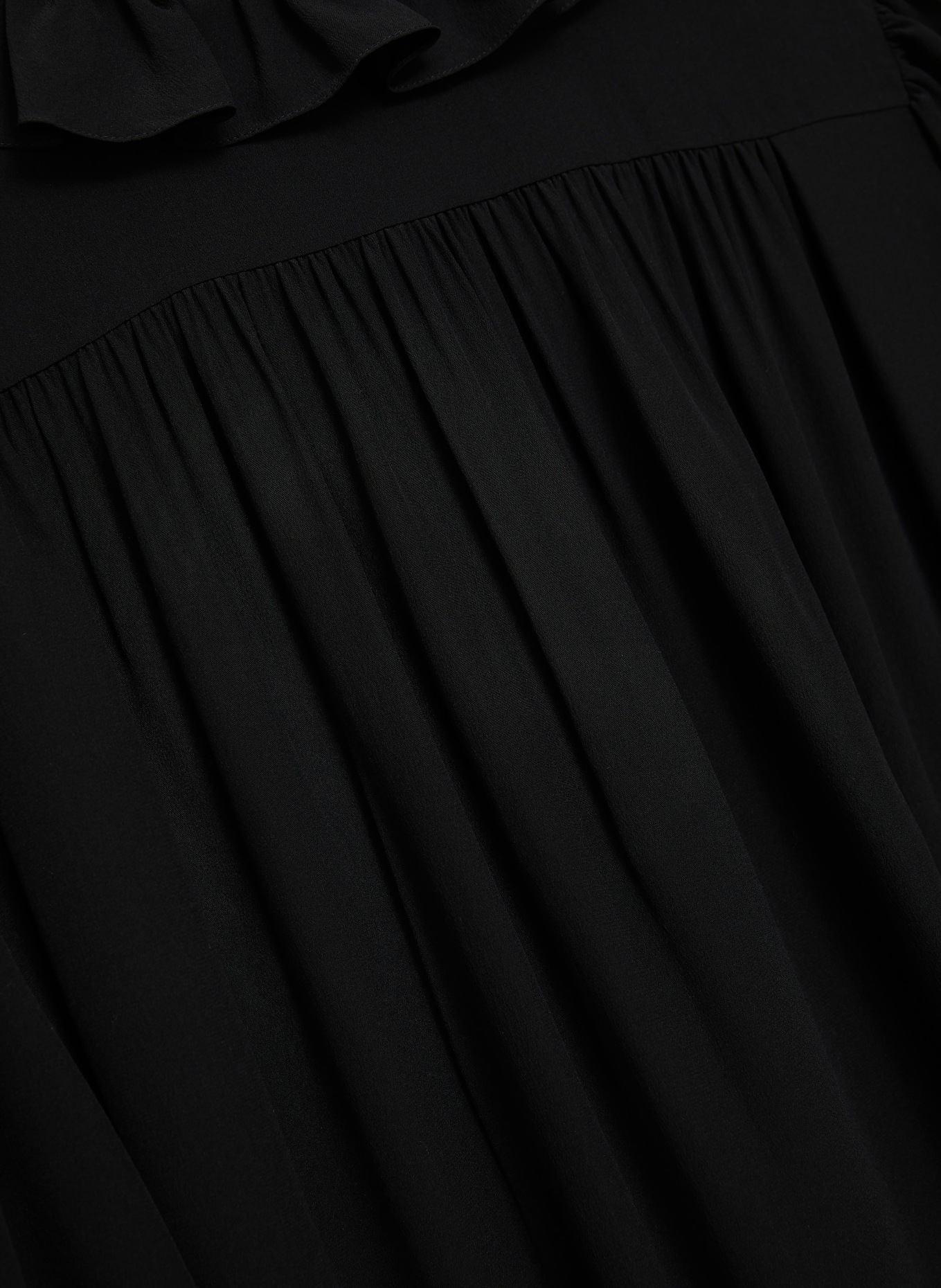 Chloé Cocktailkleid aus Seide: SCHWARZ