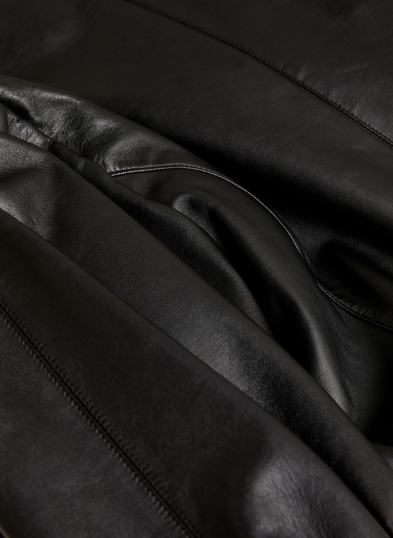 Chloé Lederjacke: SCHWARZ