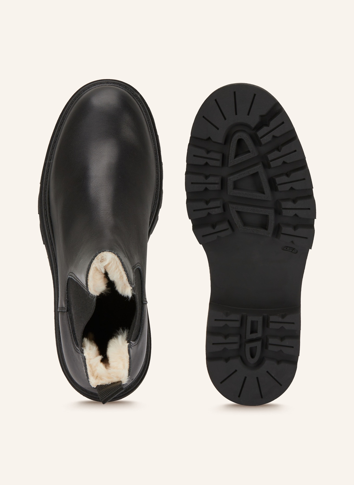 MRS & HUGS Bottes Chelsea: NOIR